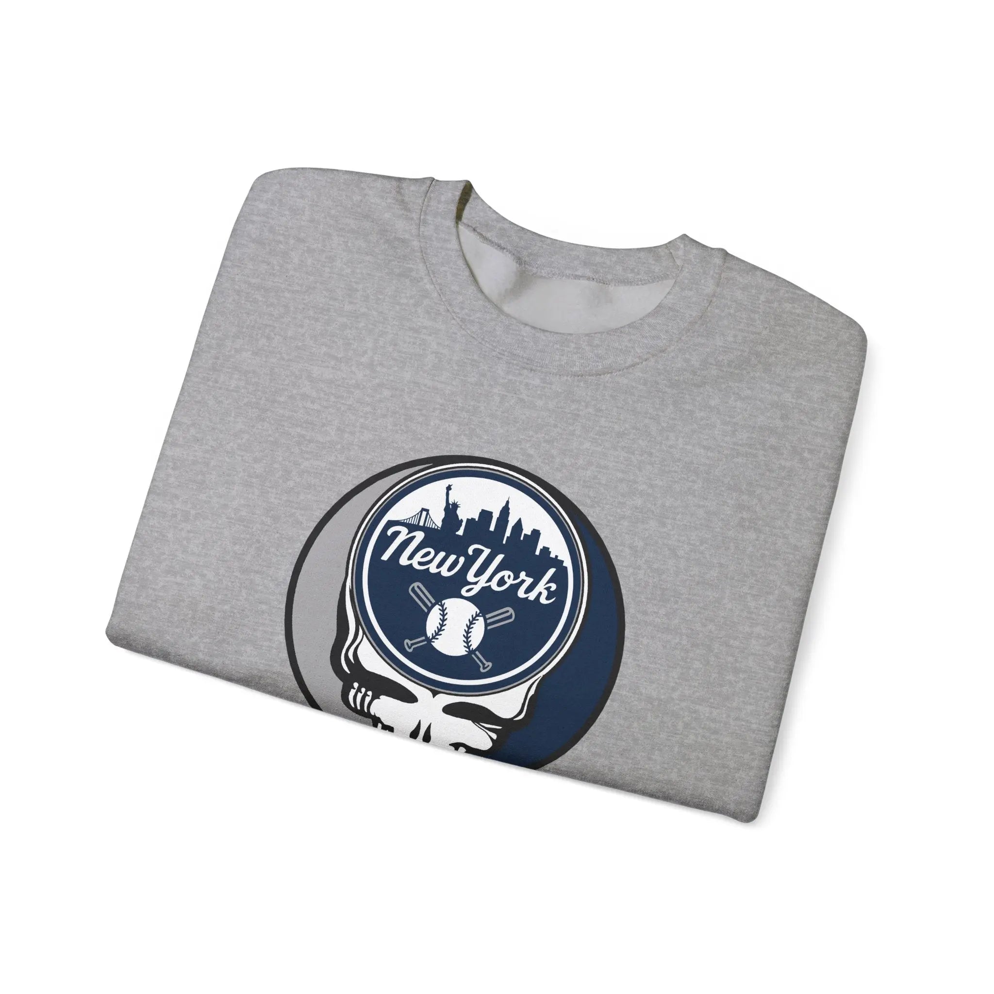 New York Yankees Original Stealie Grateful Dead Crewneck Grateful Dead Sweatshirt