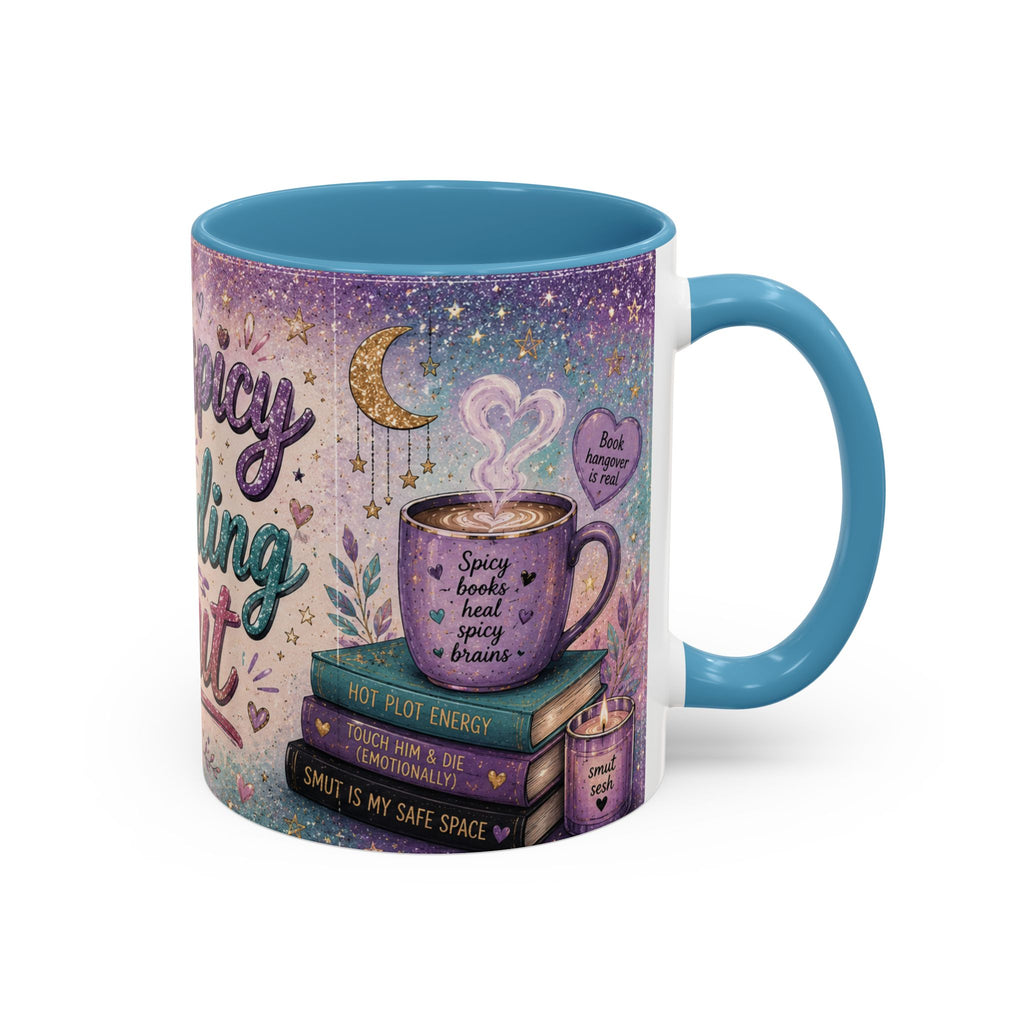 Neurospicy & Reading Smut Mug 📚 | Cozy Booktok Coffee Cup | NeuroVibe Shop™