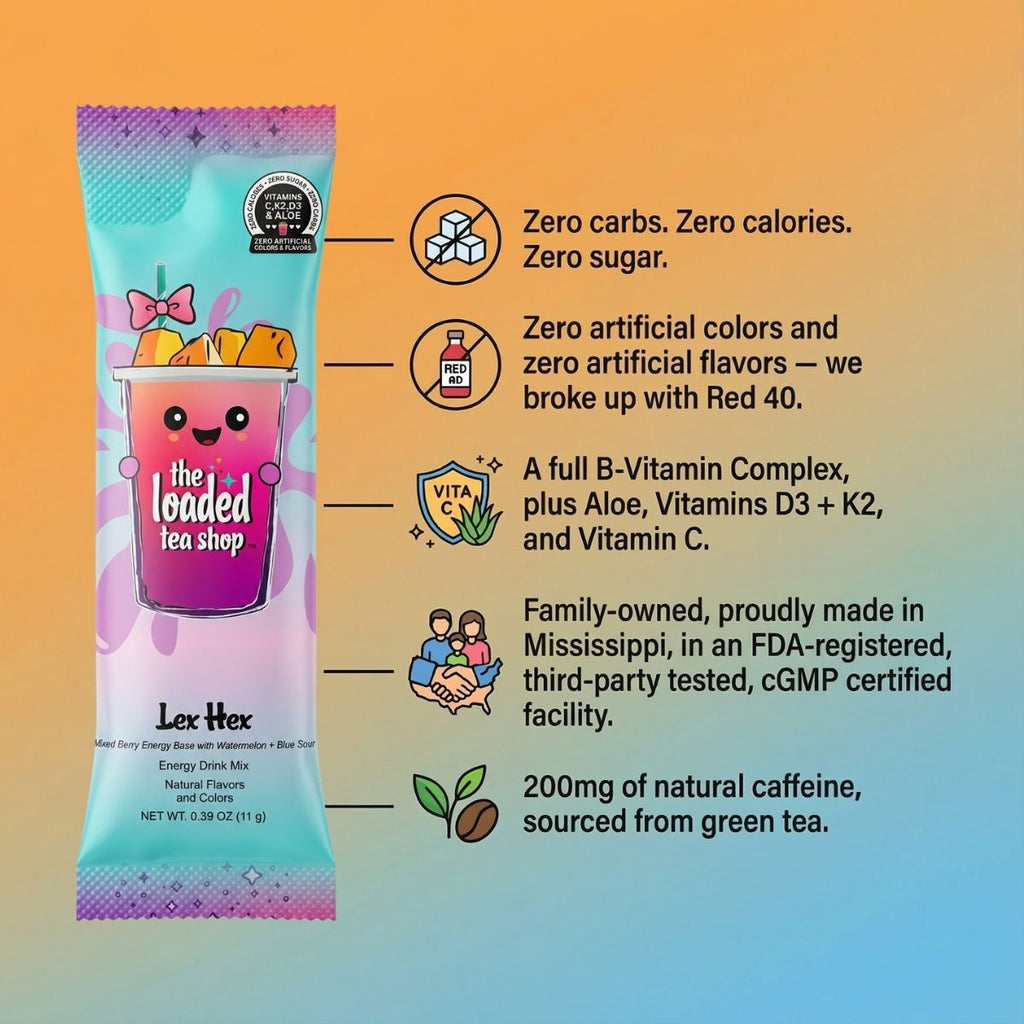 🧋 Loaded Tea Shop | Lex Hex Boost