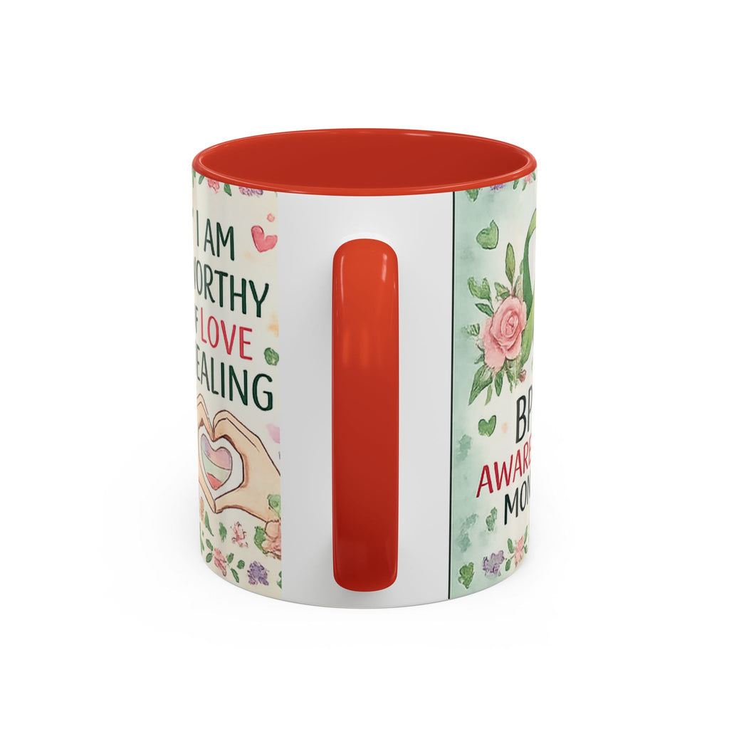 Break the Stigma Mug 💚 | Mental Health Awareness Coffee Cup | NeuroVibe Shop™