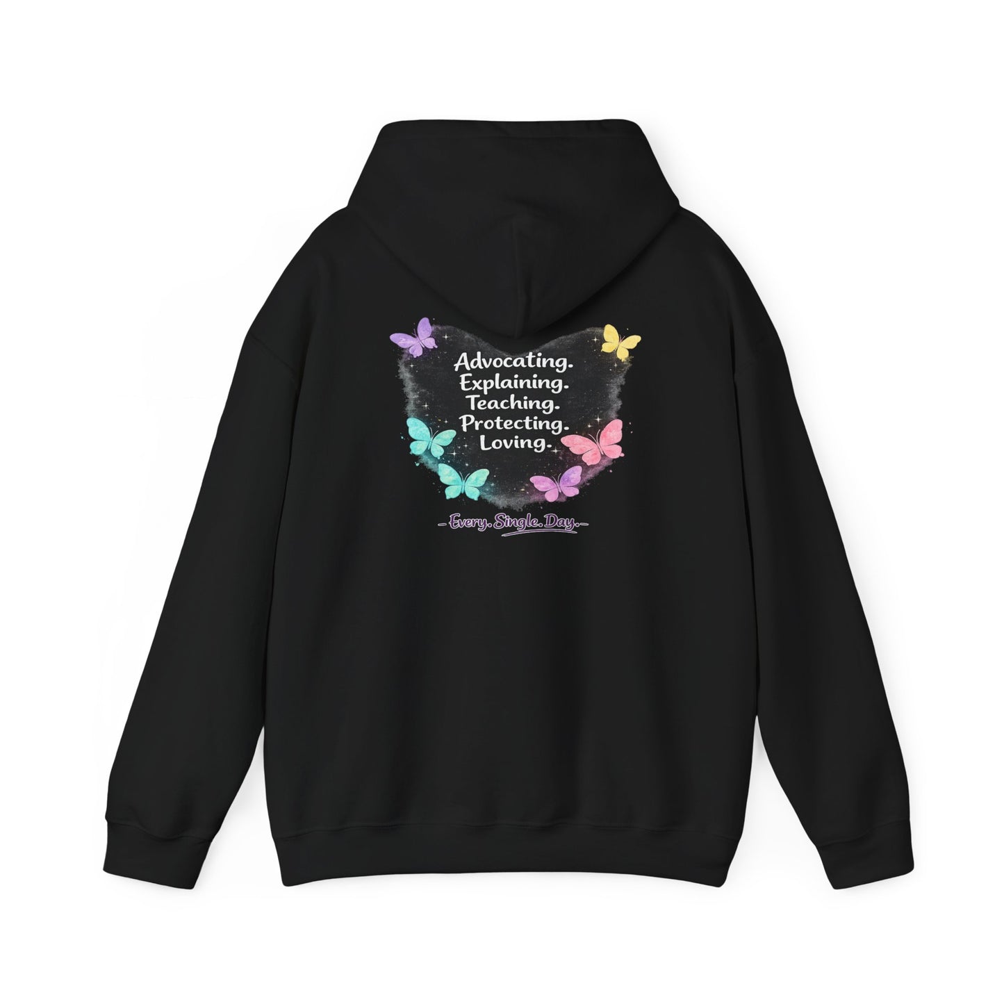 Special Needs Parent Hoodie, Doing The Impossible On Very Little Sleep Tee, Autism Mom Gift, ADHD Parent Hoodie, Advocate Hoodie