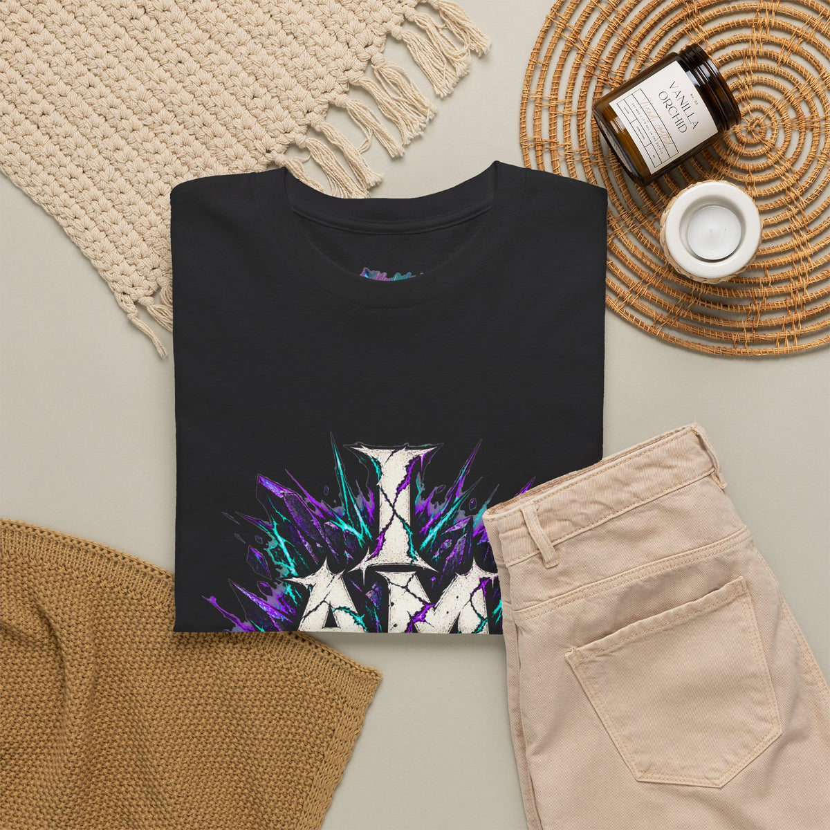 I Am Proof Band Tee | Neur0vibes Alternative Rock Shirt