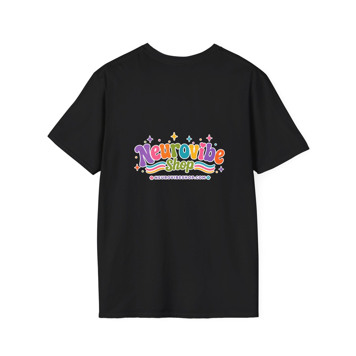 Neurospicy Rainbow T-Shirt | Neurodiversity Pride Shirt | ADHD Autism Awareness Tee | Colorful Neurodivergent Graphic T-Shirt | LGBTQ+ Inclusive Neurospicy Apparel