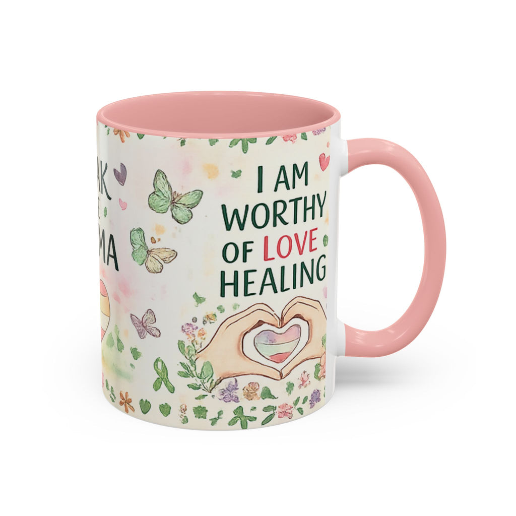 Break the Stigma Mug 💚 | Mental Health Awareness Coffee Cup | NeuroVibe Shop™
