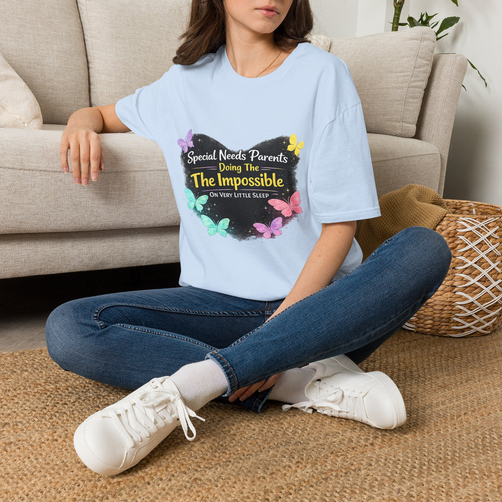 Special Needs Parent Shirt | Doing The Impossible On Very Little Sleep Tee | Autism ADHD Parent Support Shirt