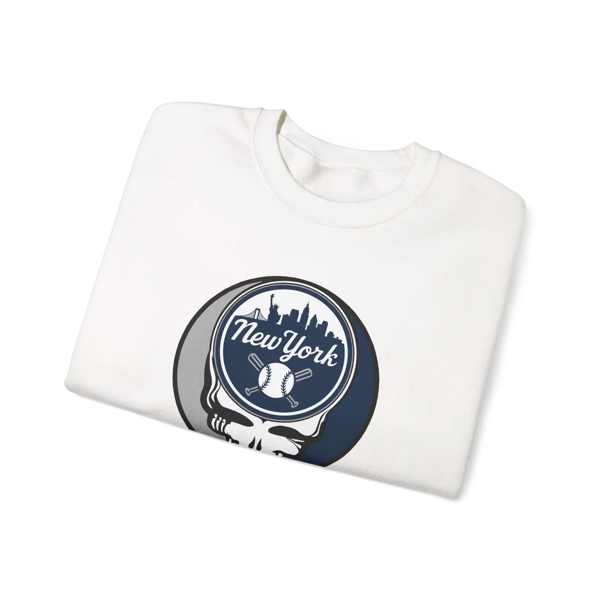 New York Yankees Original Stealie Grateful Dead Crewneck Grateful Dead Sweatshirt