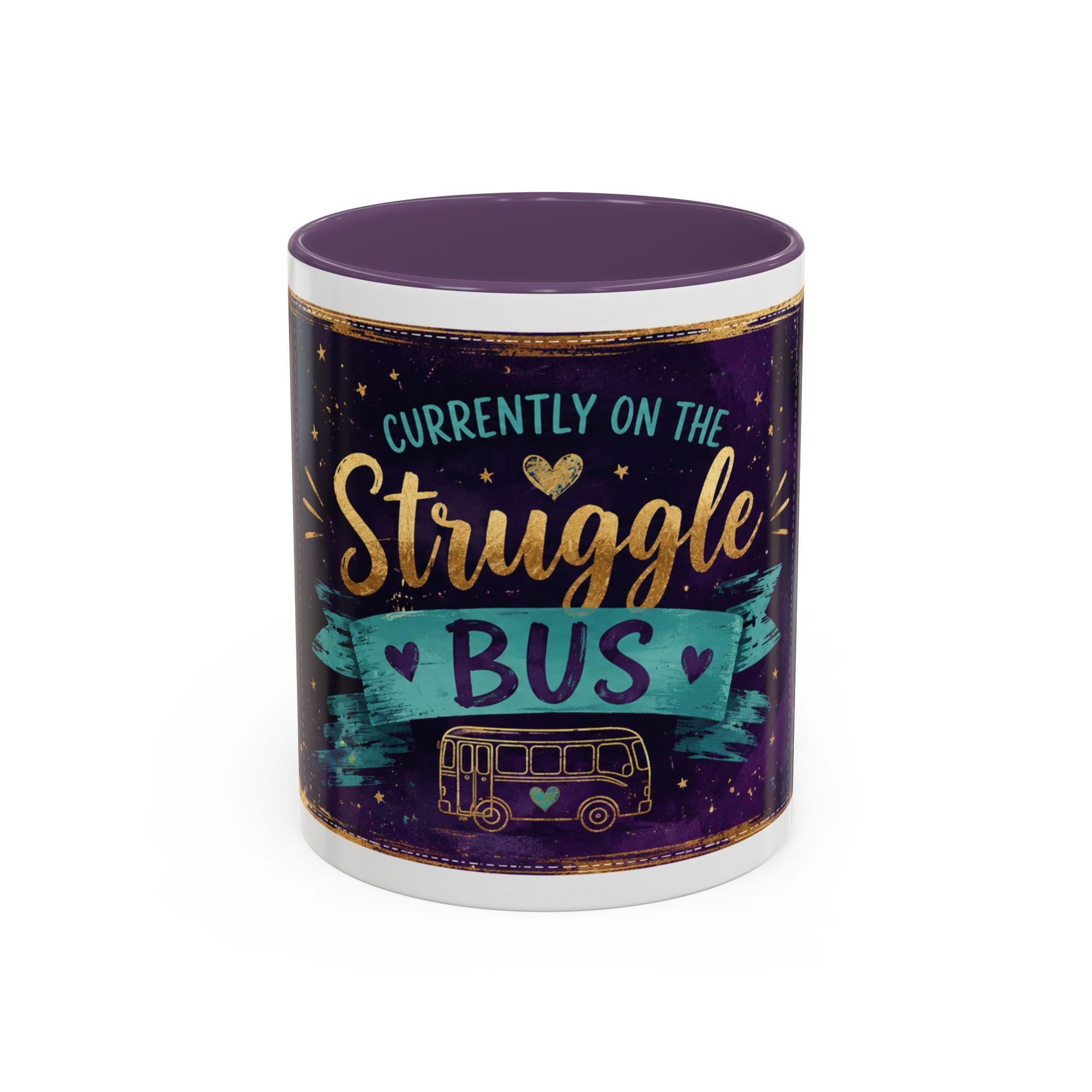 Currently on the Struggle Bus Mug 🚌 | Mental Load Coffee Cup | NeuroVibe Shop™