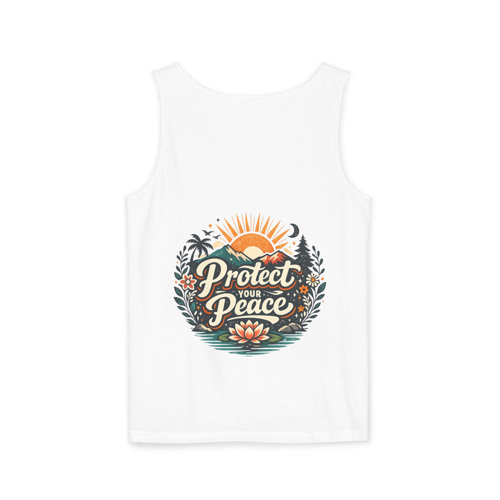 Healing Isn’t Linear Tank Top | Mental Health Awareness Shirt | NeuroVibe Shop™