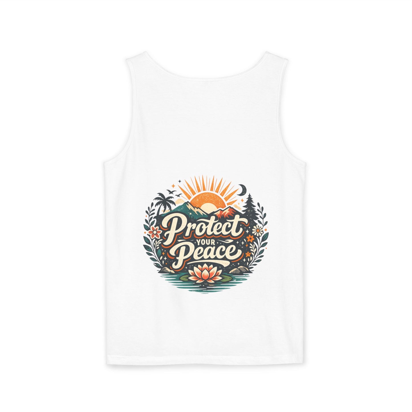 Healing Isn’t Linear Tank Top | Mental Health Awareness Shirt | NeuroVibe Shop™