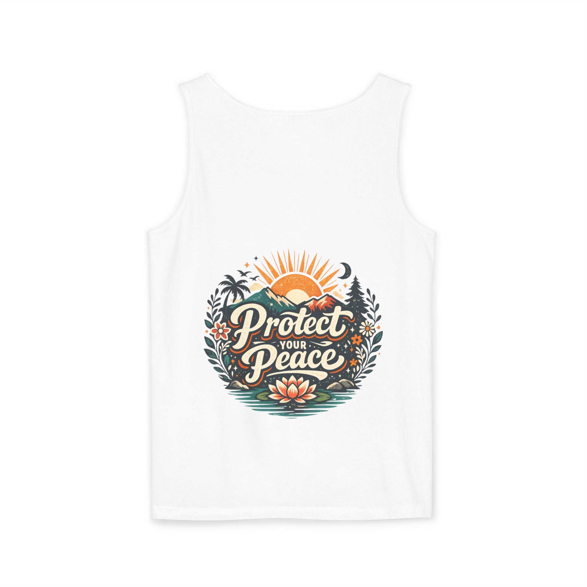 Healing Isn’t Linear Tank Top | Mental Health Awareness Shirt | NeuroVibe Shop™