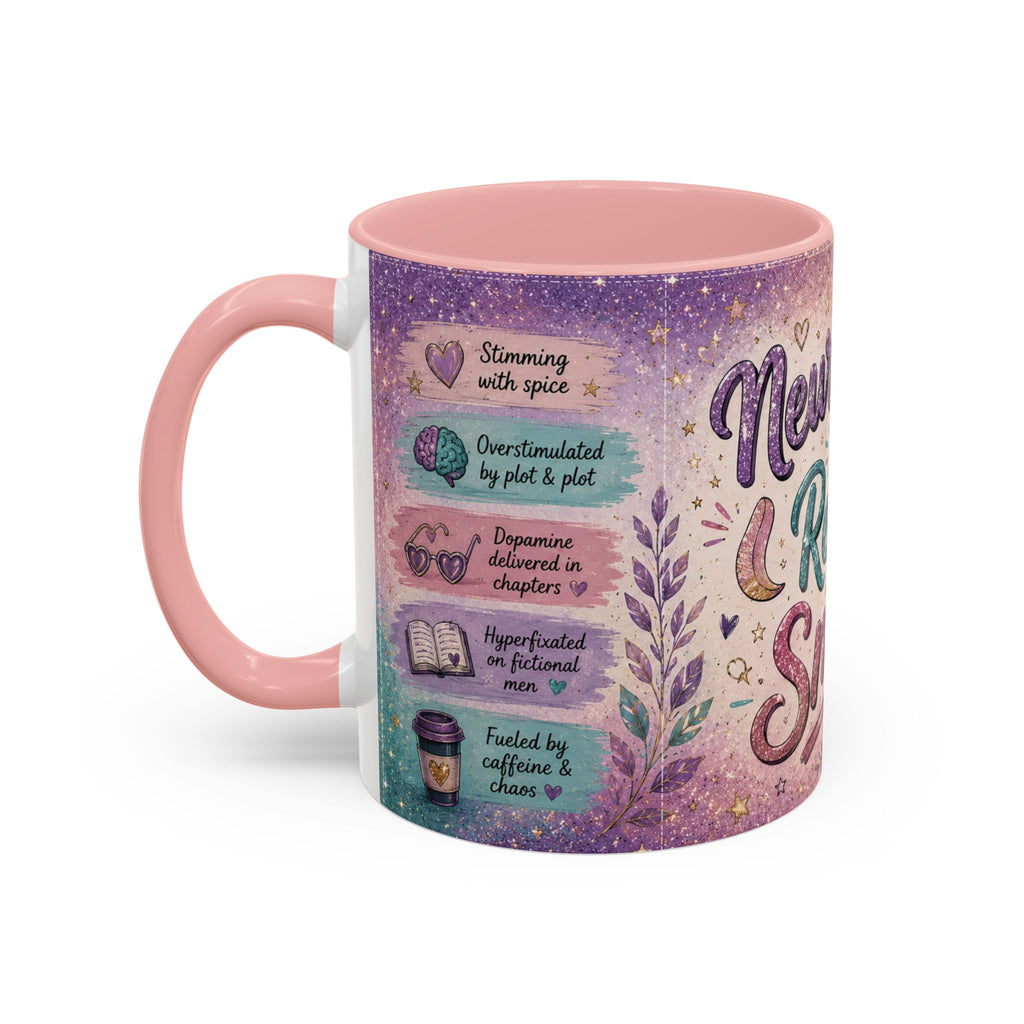 Neurospicy & Reading Smut Mug 📚 | Cozy Booktok Coffee Cup | NeuroVibe Shop™