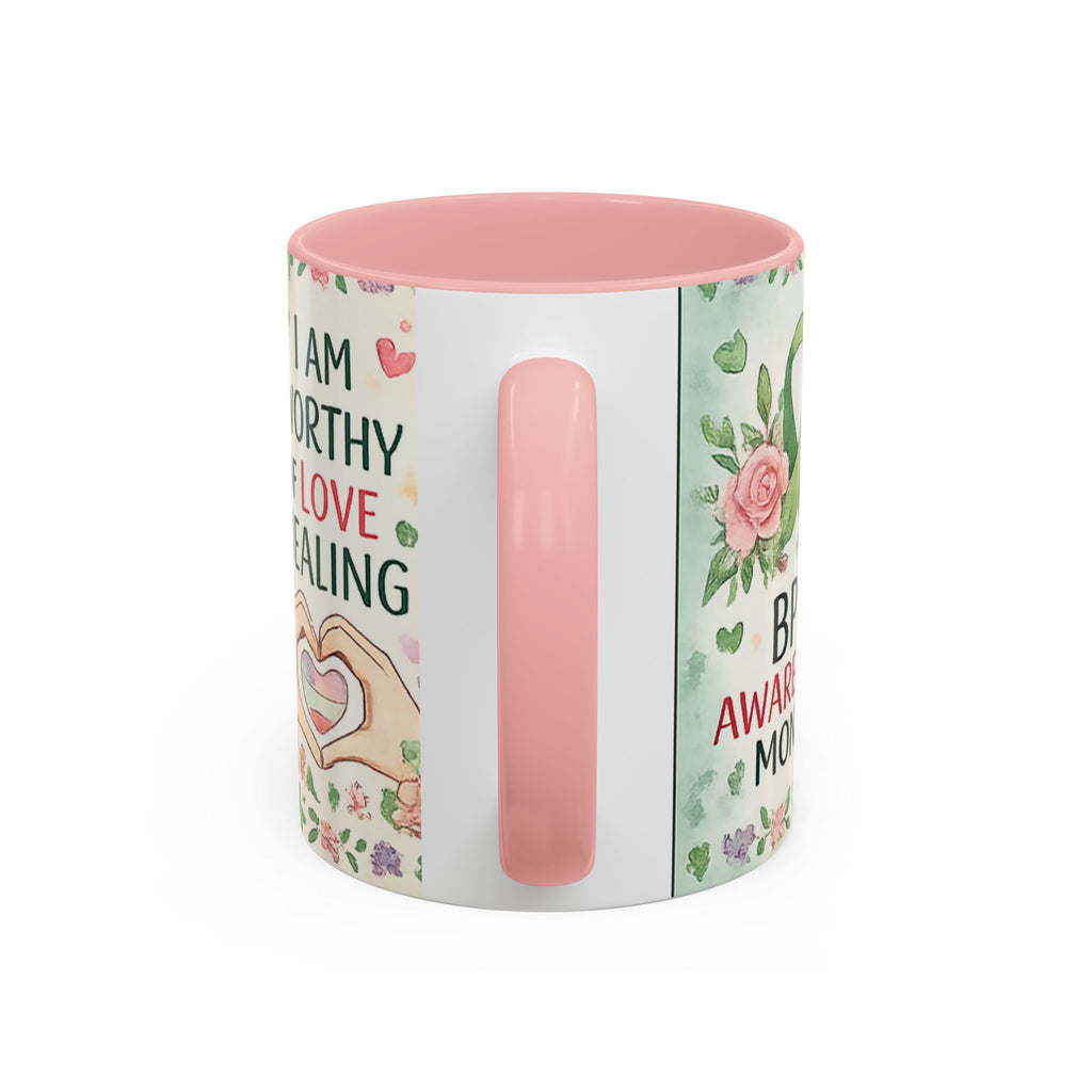 Break the Stigma Mug 💚 | Mental Health Awareness Coffee Cup | NeuroVibe Shop™