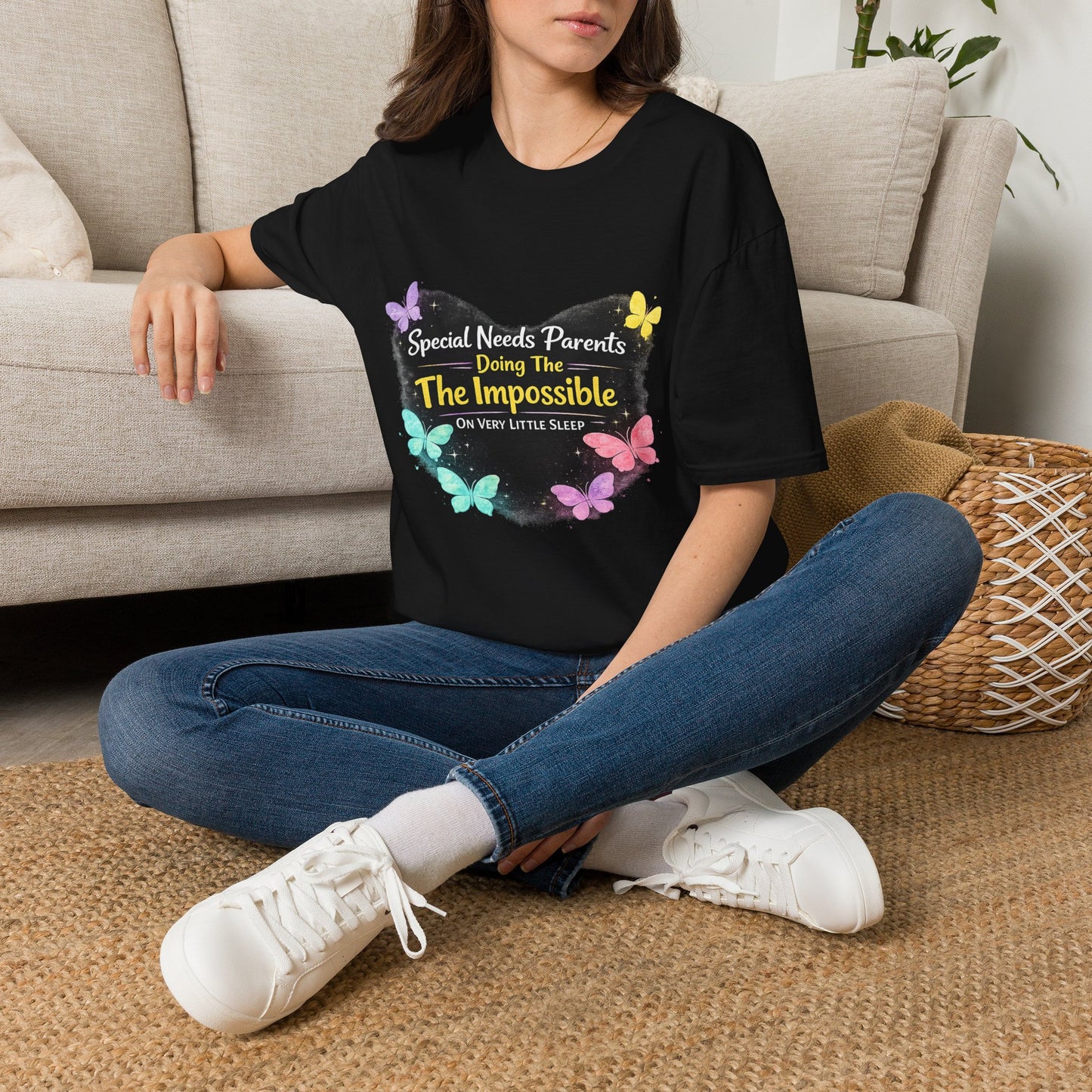 Special Needs Parent Shirt | Doing The Impossible On Very Little Sleep Tee | Autism ADHD Parent Support Shirt