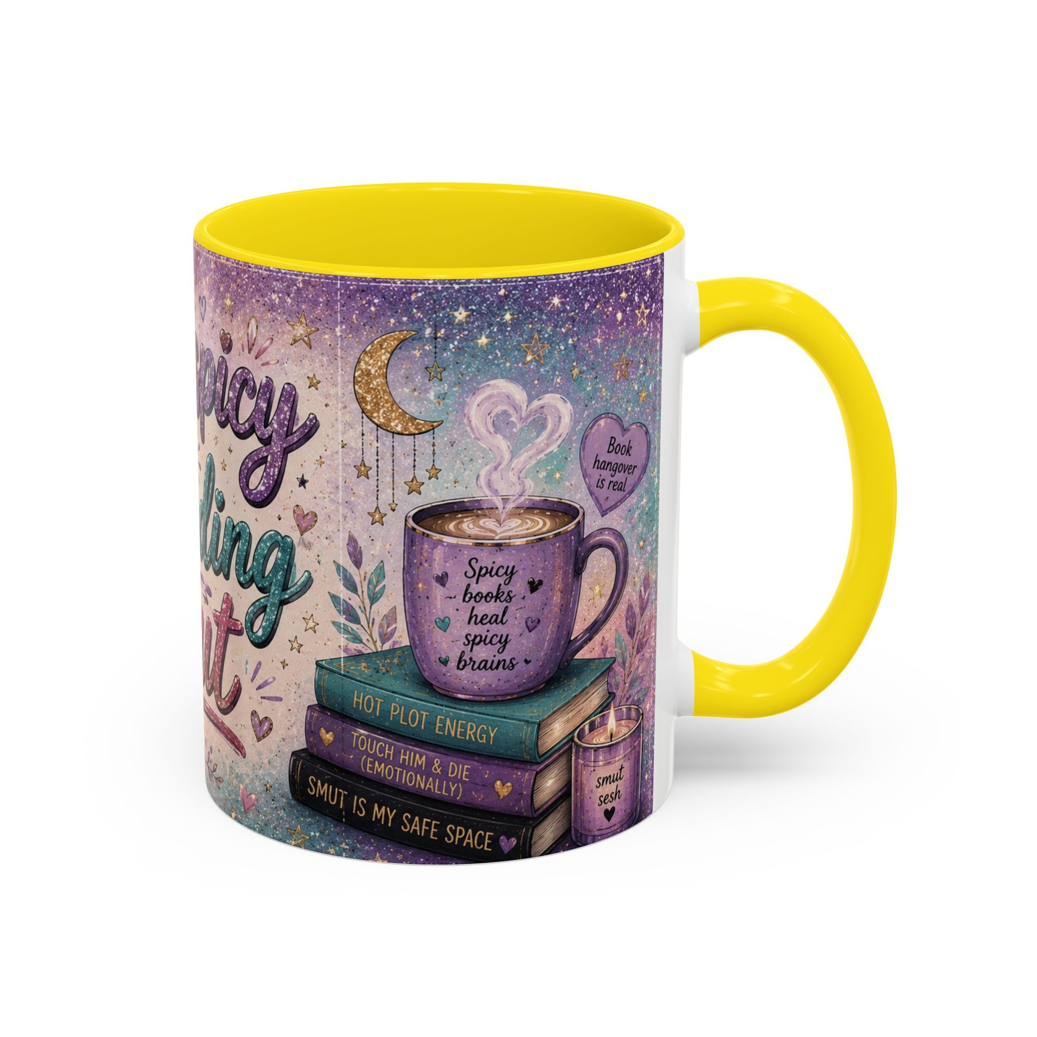 Neurospicy & Reading Smut Mug 📚 | Cozy Booktok Coffee Cup | NeuroVibe Shop™