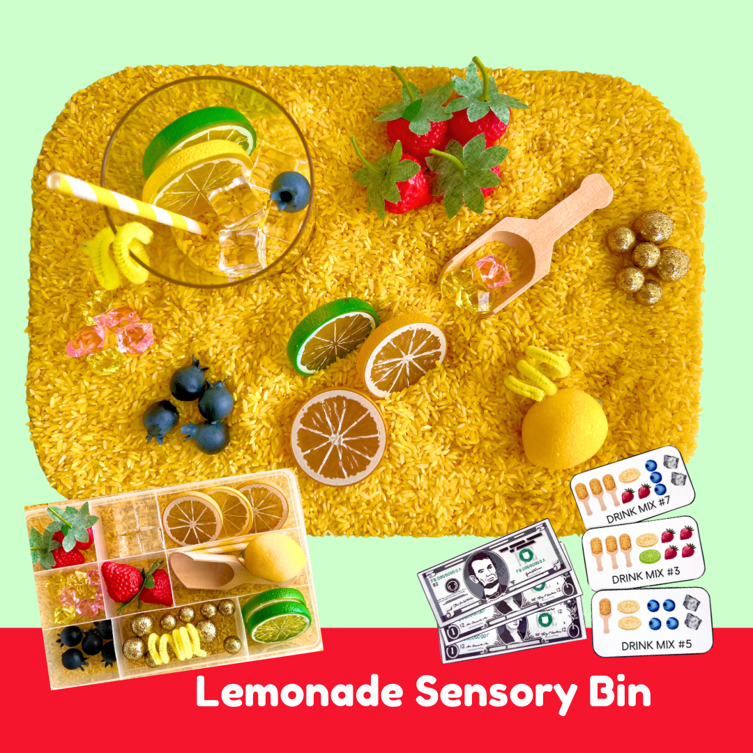 Lemonade Stand 🍋 Sensory Learning Kit 📦