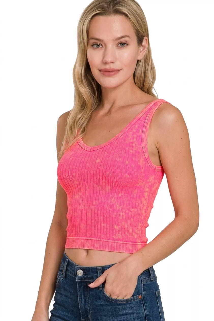 ✨Sunset Reset Tank – Pink