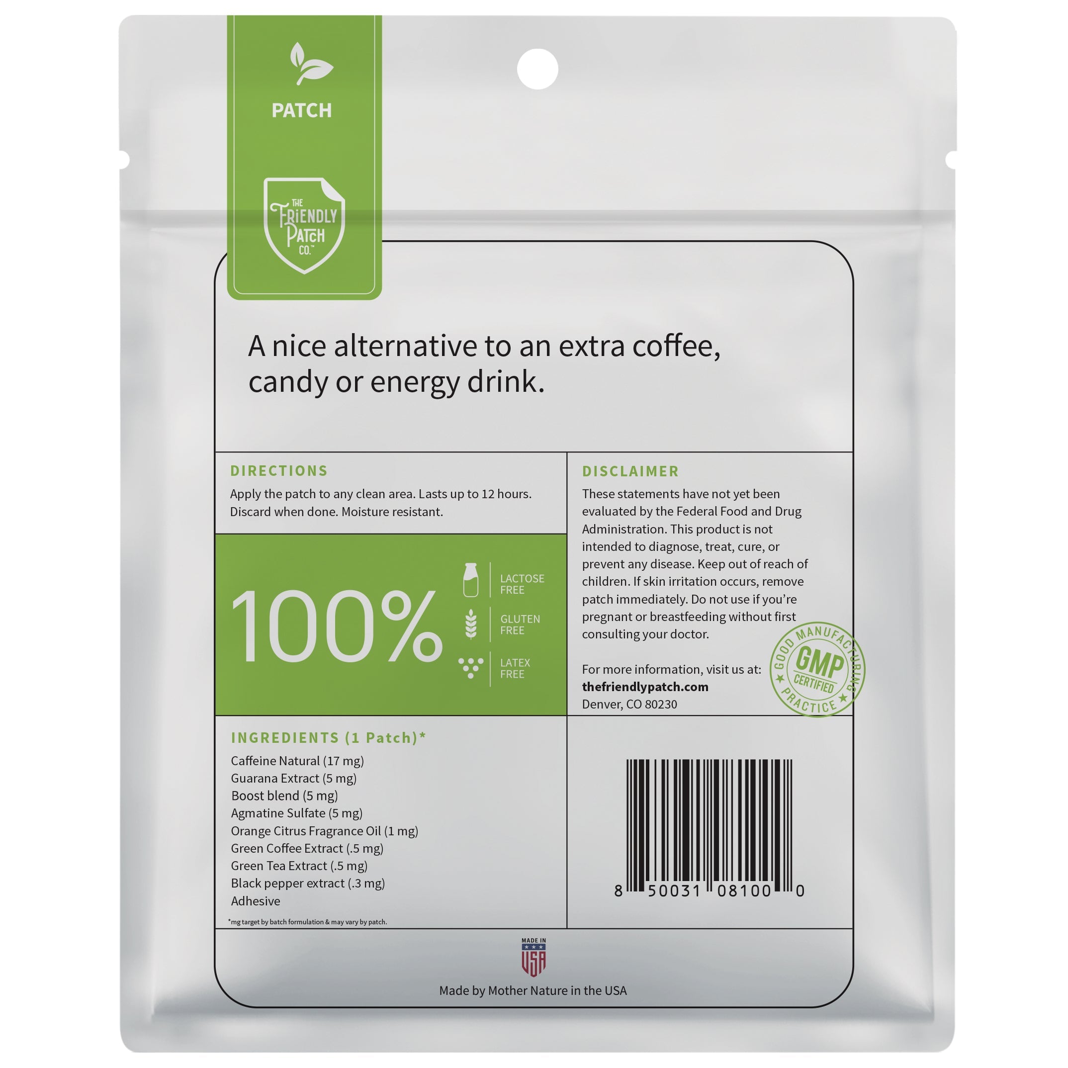 🌱Boost Energy Patch - 28 Patches