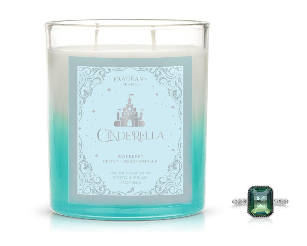 🌱Glass Slipper Glow|
 Jewel Candle
