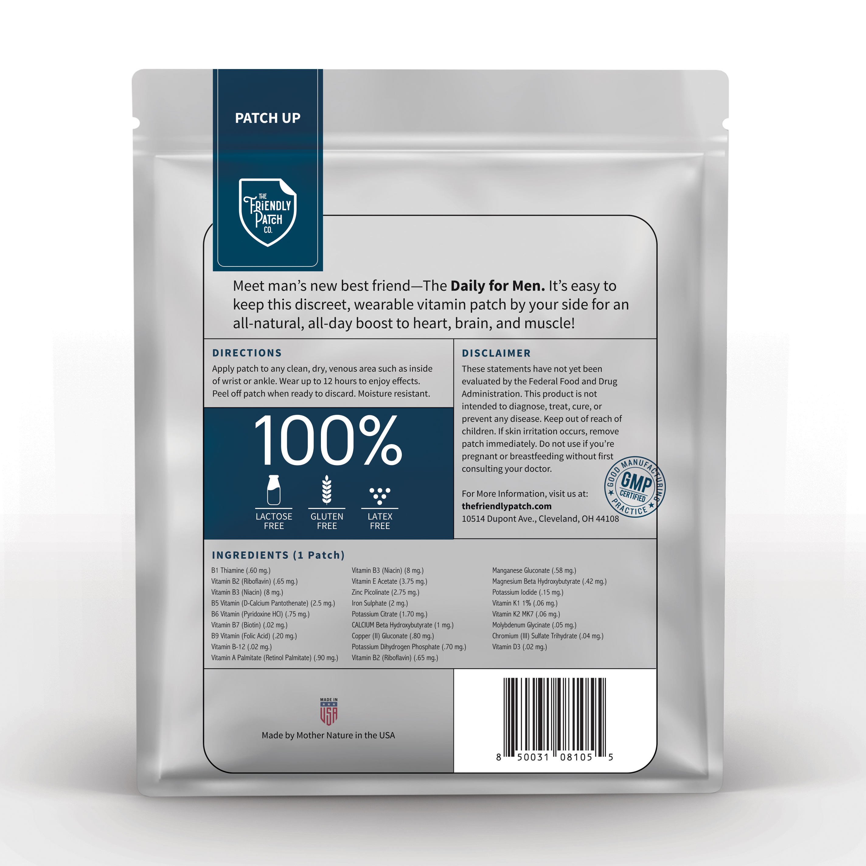 🌱Men Vitamin Patch - 28 Patches