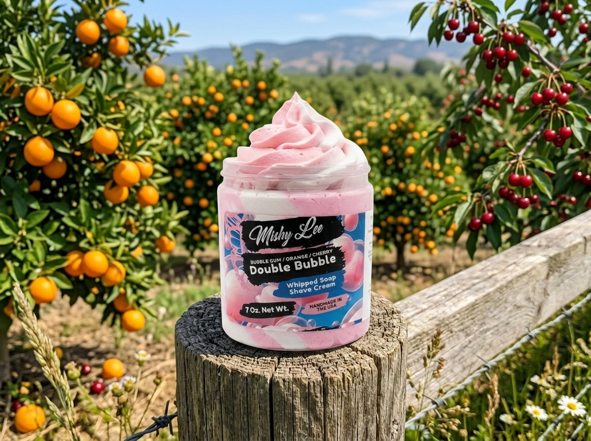 Double Bubble | Dopamine Boost Whipped Soap |Shave Cream