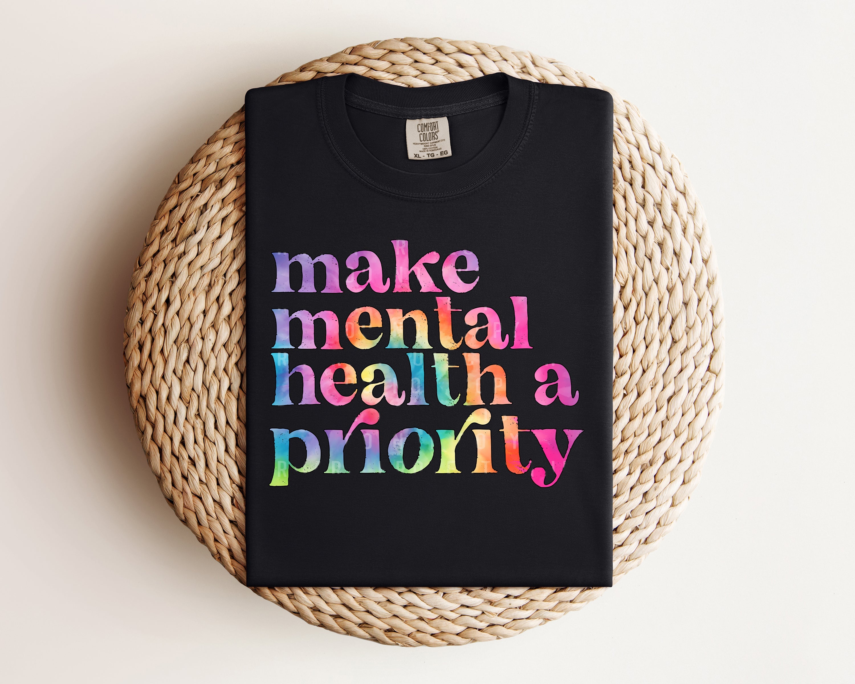 Priority Reset Tee – Make Mental Health Matter