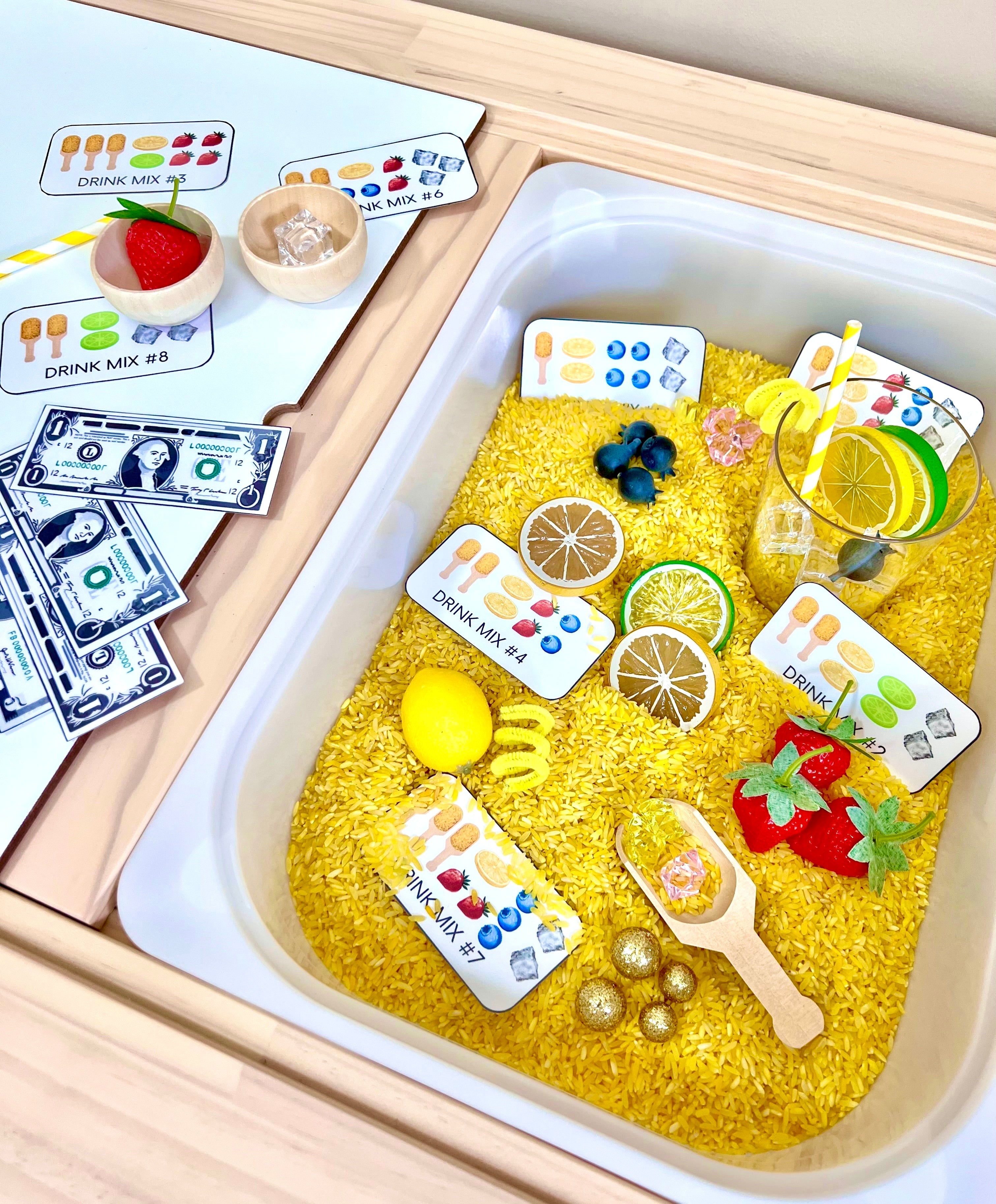 Lemonade Stand 🍋 Sensory Learning Kit 📦