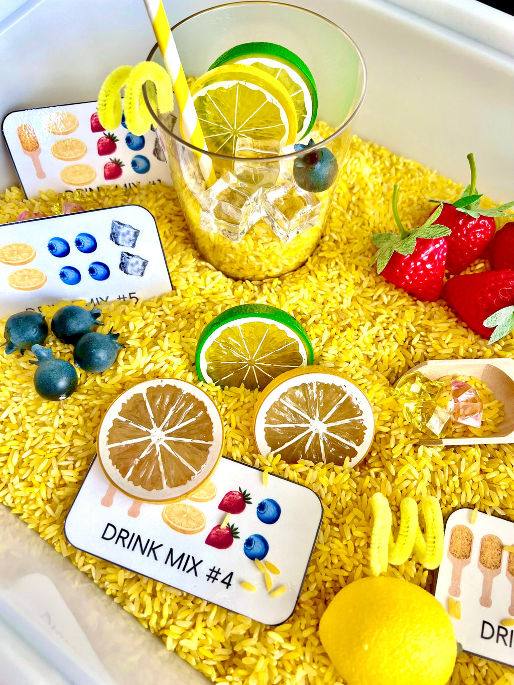 Lemonade Stand 🍋 Sensory Learning Kit 📦