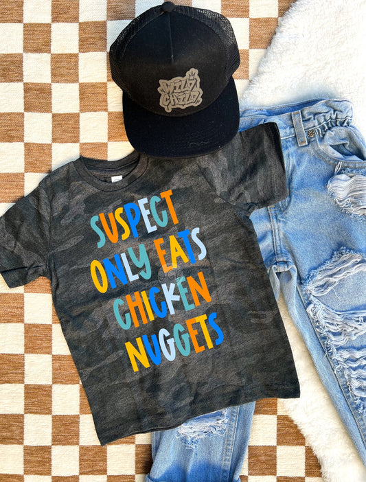 suspect only eats chicken nuggets - blue theme