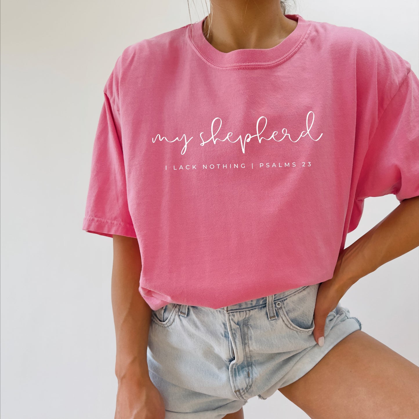 He Is My Shepherd Tee ✝️