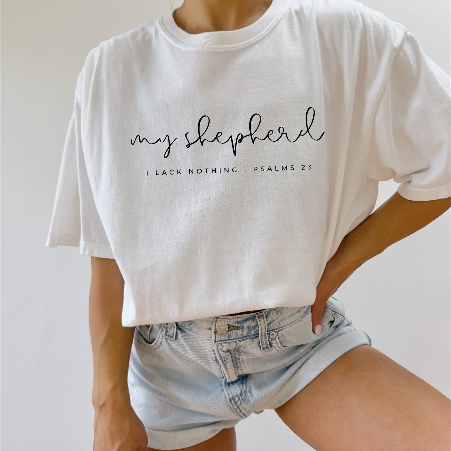 He Is My Shepherd Tee ✝️