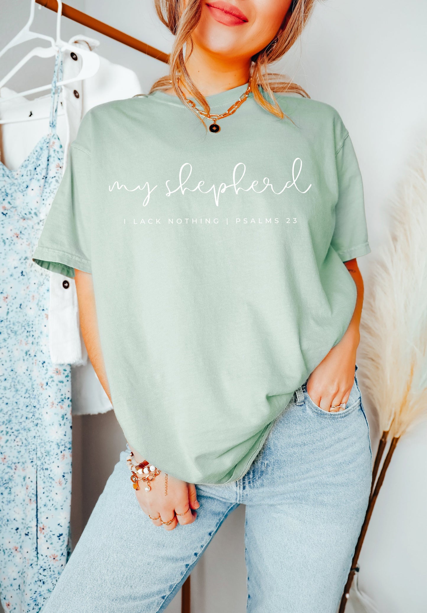 He Is My Shepherd Tee ✝️