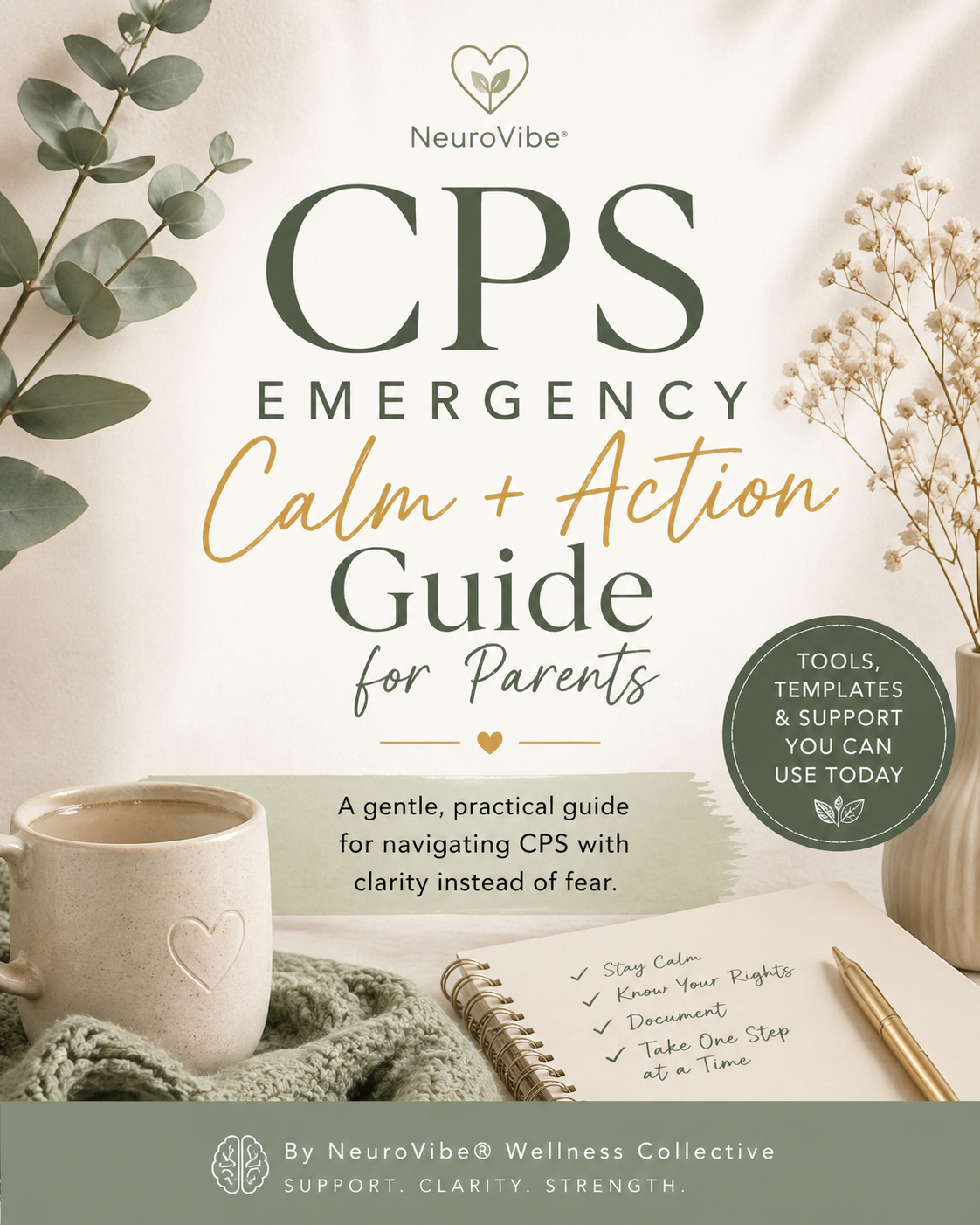 CPS Emergency Calm + Action Guide for Parents