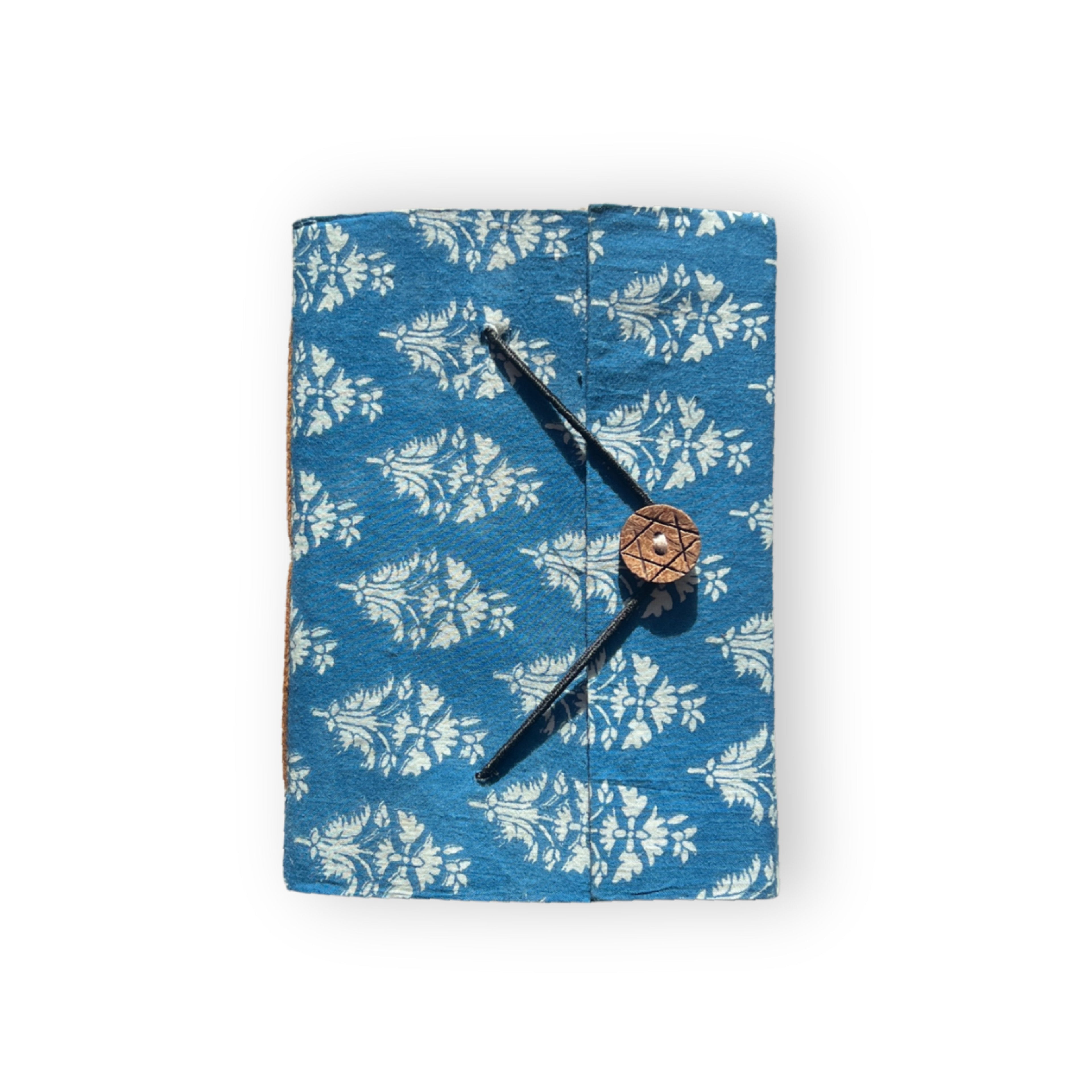 ✨Handcrafted Recycled Paper Journal A5 | Aquamarine Blue
