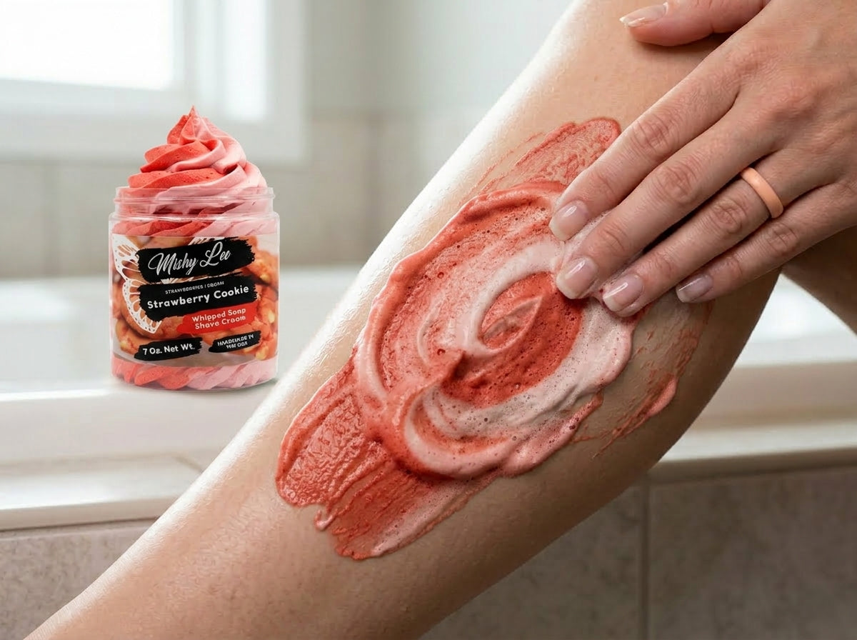 Strawberry Cookie | Sweet Reset Whipped Soap
 - 7 Oz.