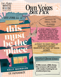 Own Voices Book Subscription Box: June Selection: This Must Be the Place by Kelly Quindlen