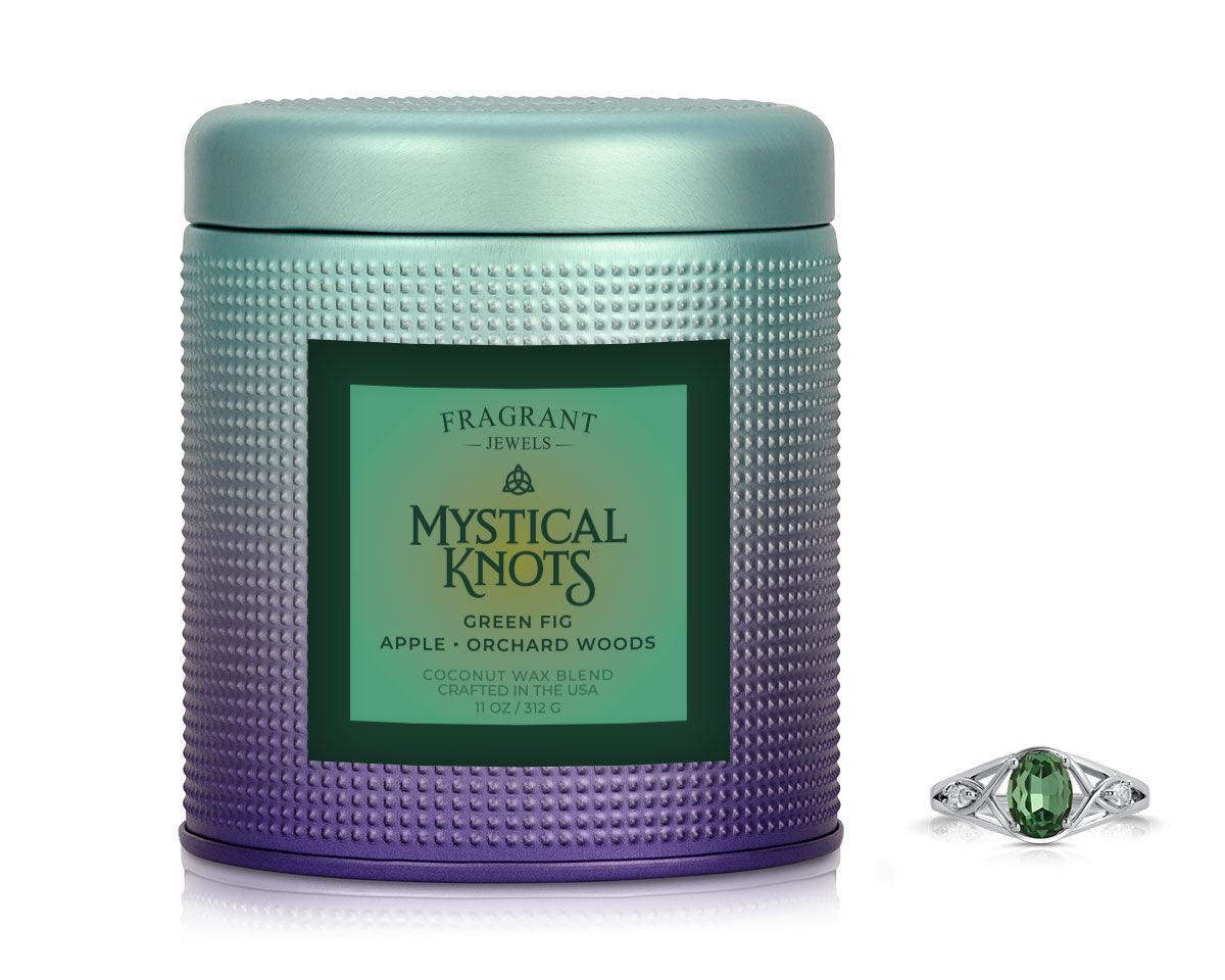 🌙Mystical Knots - Jewel Candle