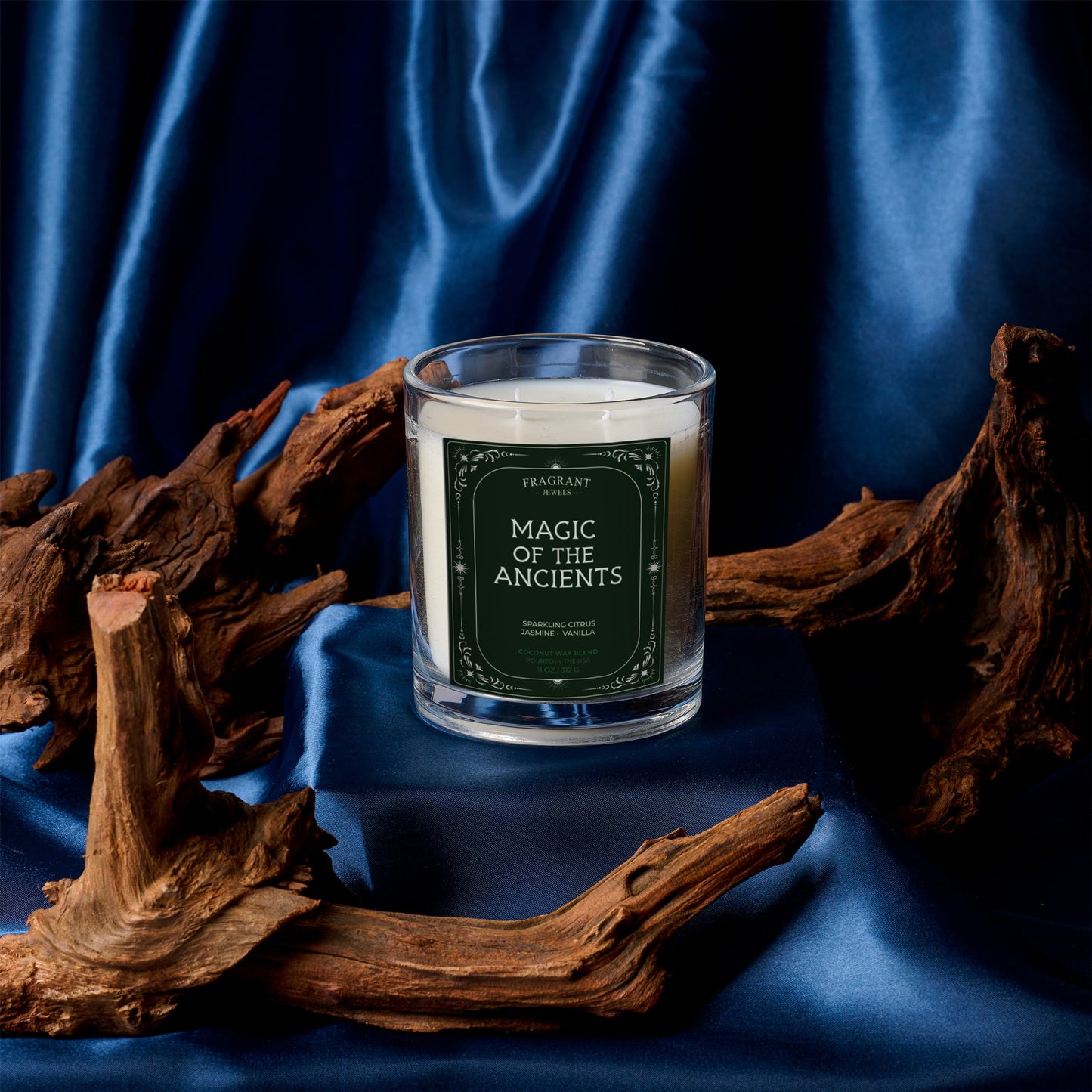🌙Ancient Calm Ritual Set |Candle and Bath Bomb Set