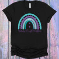 NeuroVibe Rainbow Reset Tee – Mental Health Matters