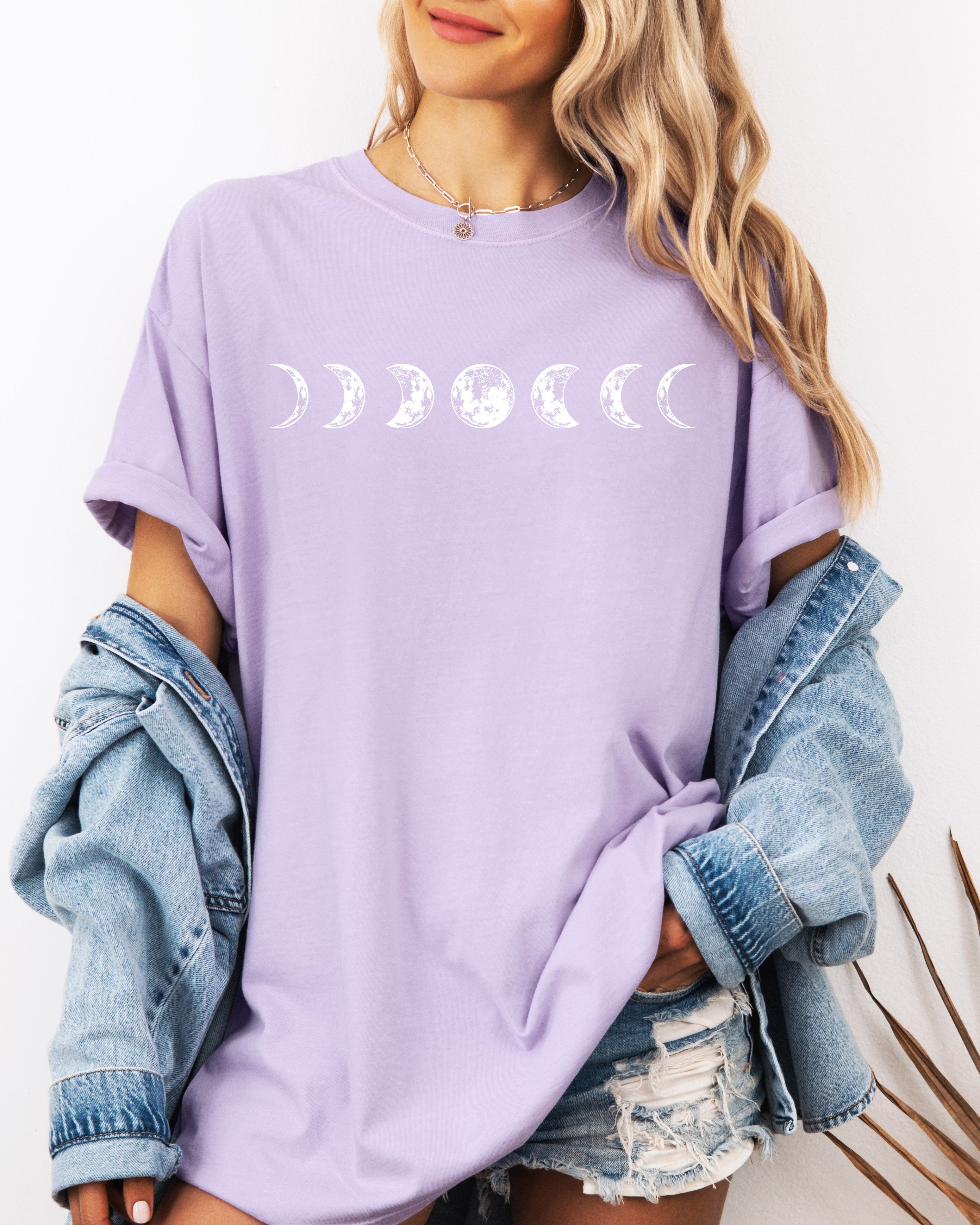 Moon Phase Tee 🌙 | Cozy Nature Graphic Tee