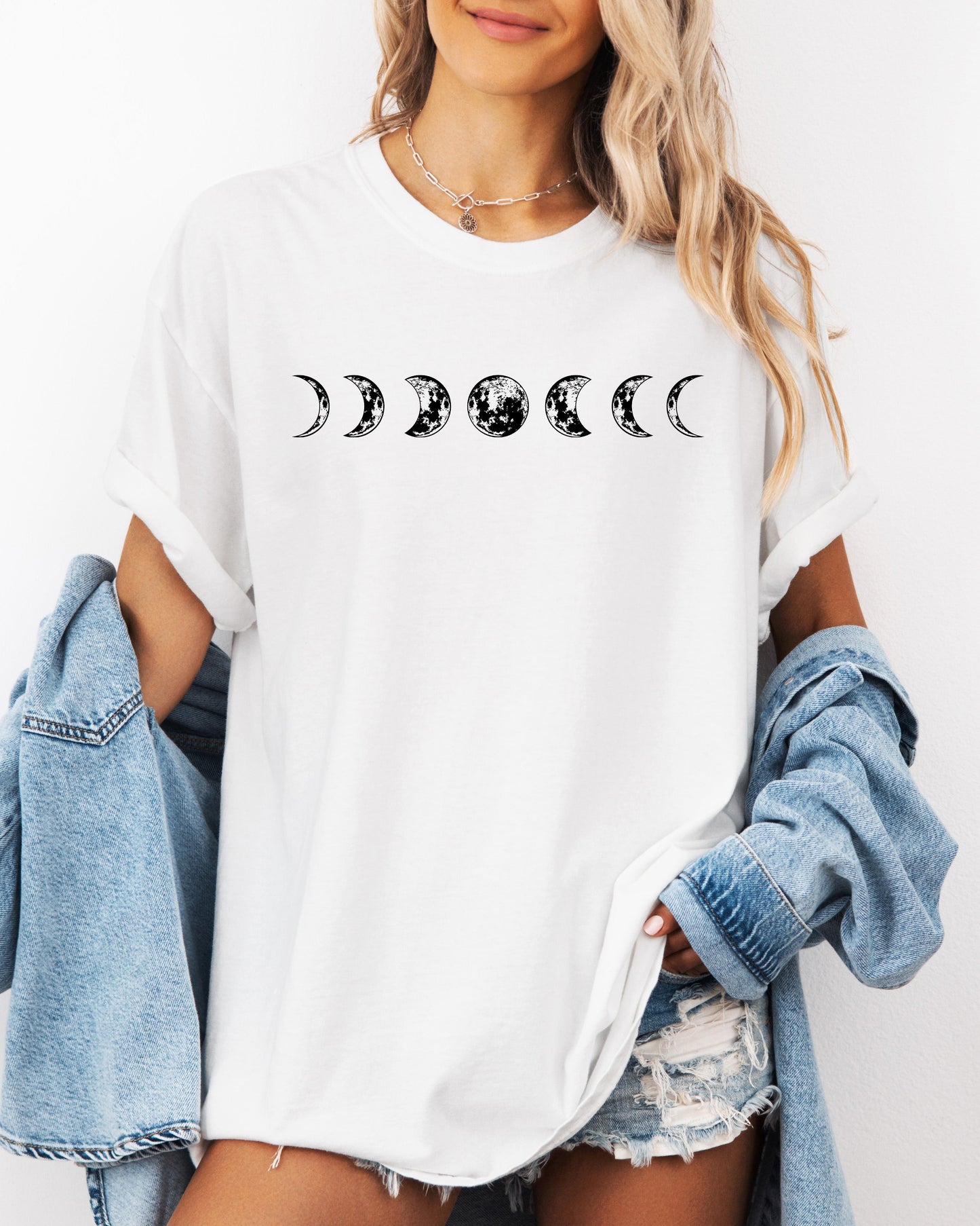 Moon Phase Tee 🌙 | Cozy Nature Graphic Tee