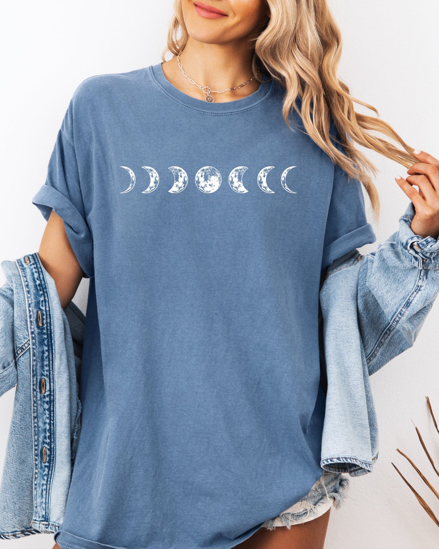 Moon Phase Tee 🌙 | Cozy Nature Graphic Tee