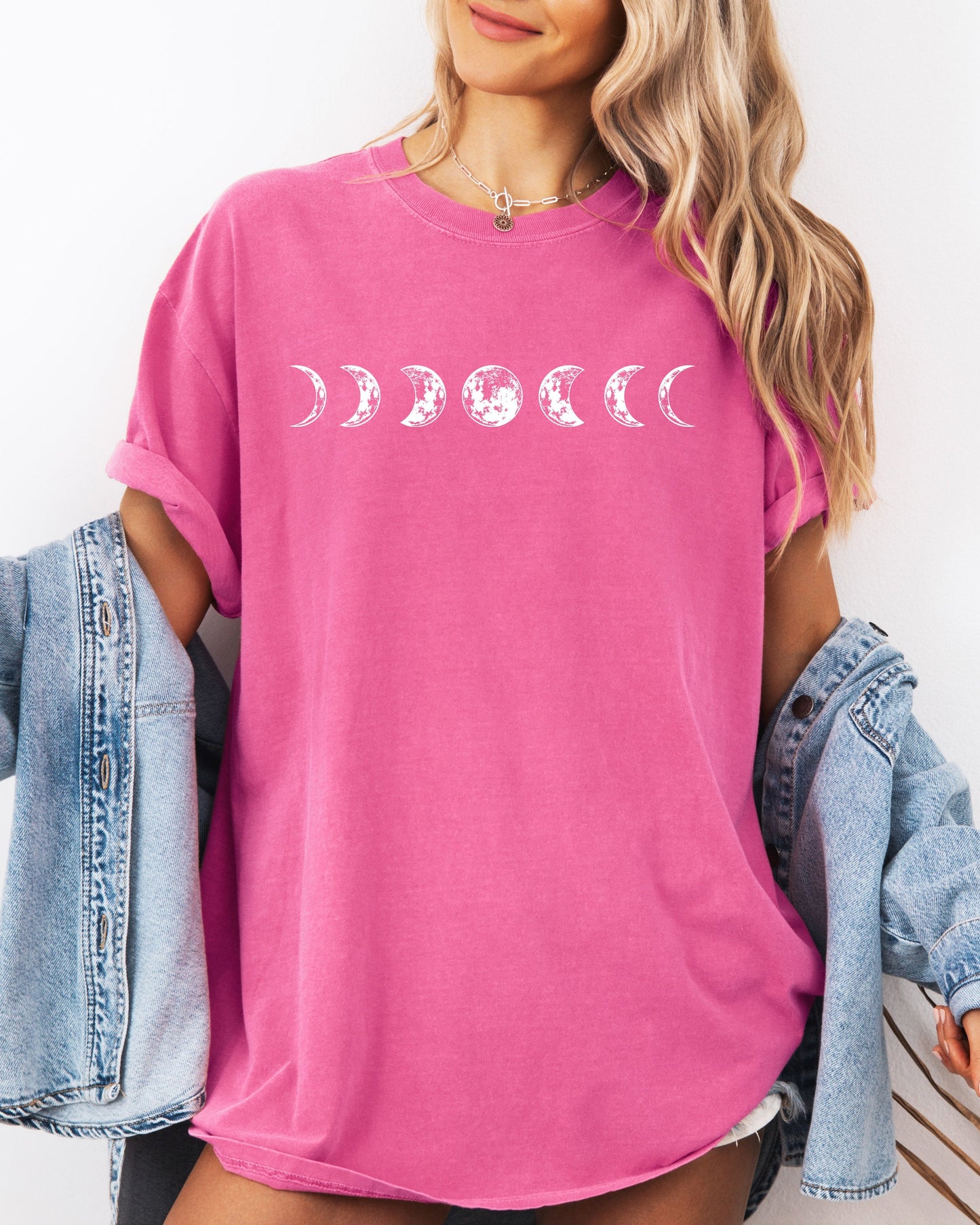 Moon Phase Tee 🌙 | Cozy Nature Graphic Tee