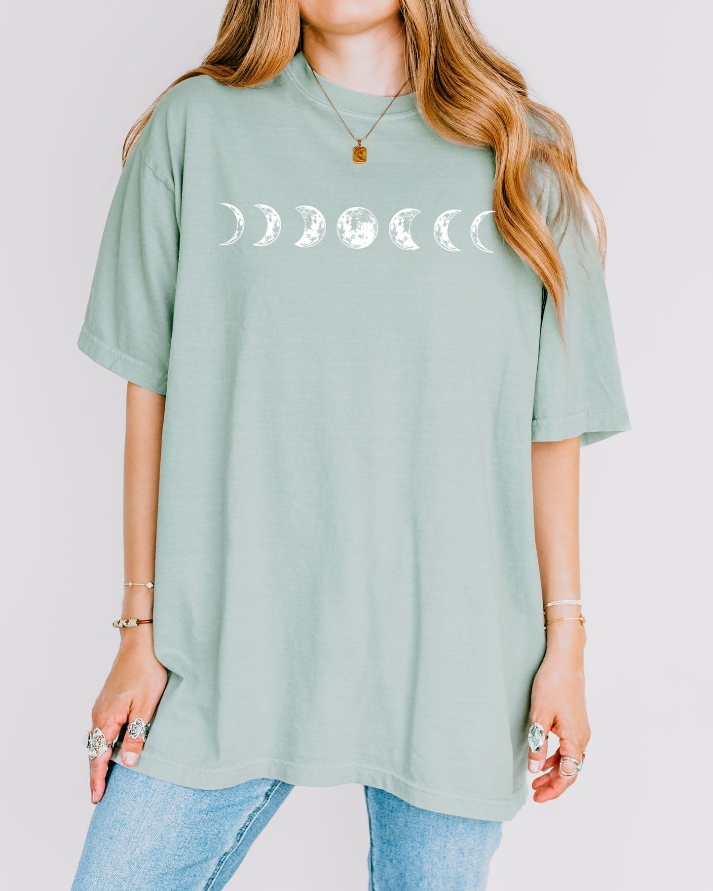 Moon Phase Tee 🌙 | Cozy Nature Graphic Tee