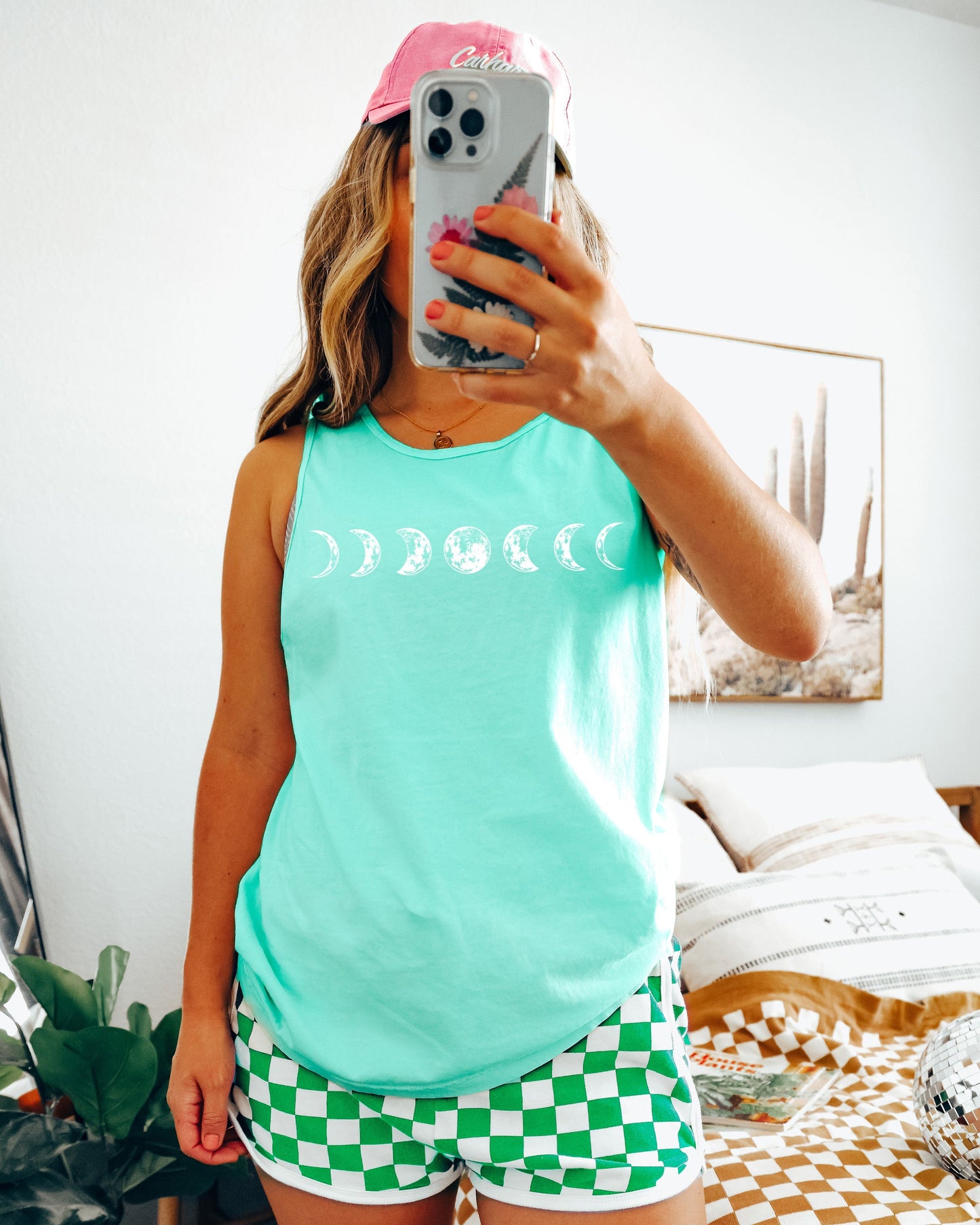 Moon Phase Tank 🌙 | Cozy Nature Graphic Tank