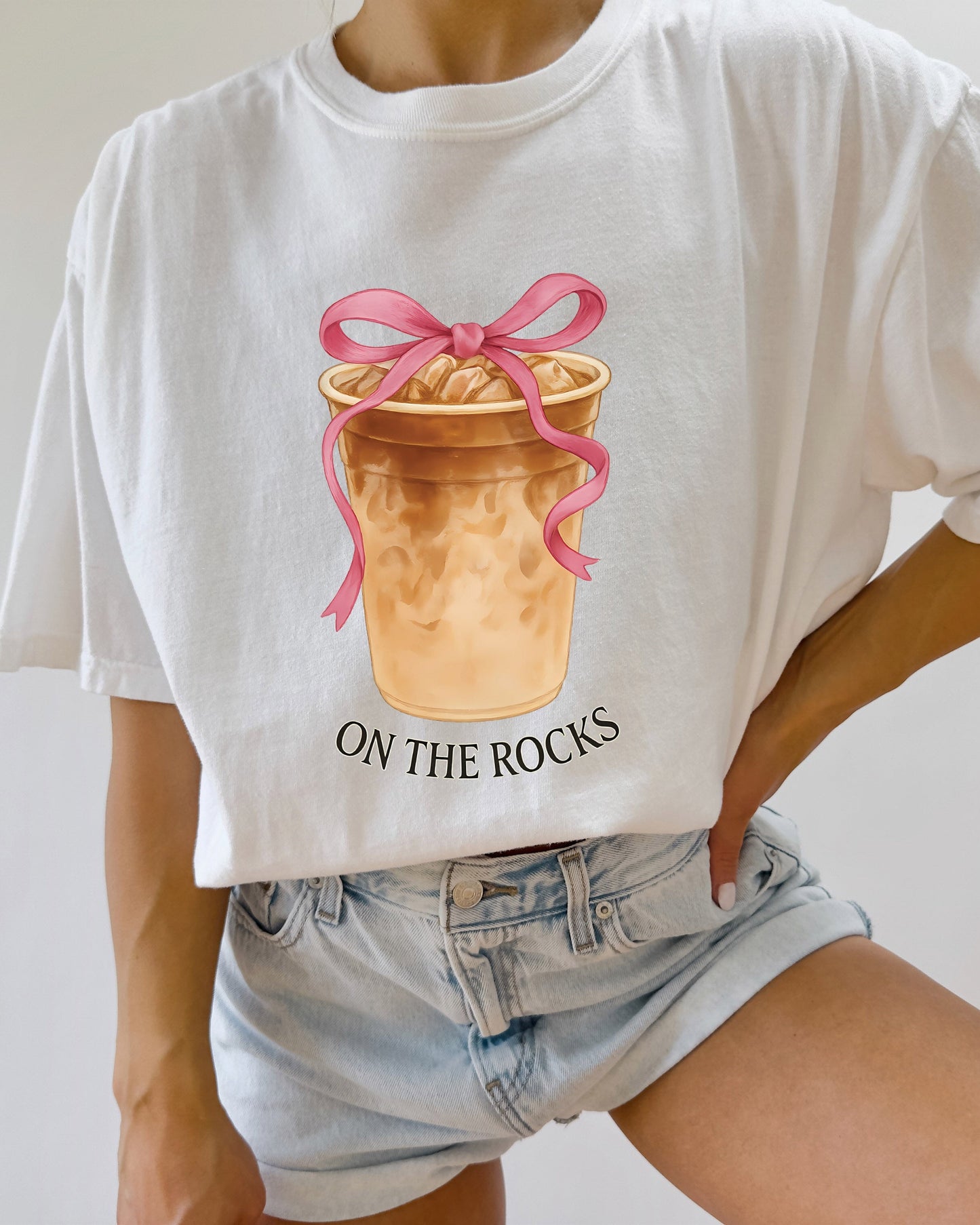 On the Rocks Latte Tee ☕
