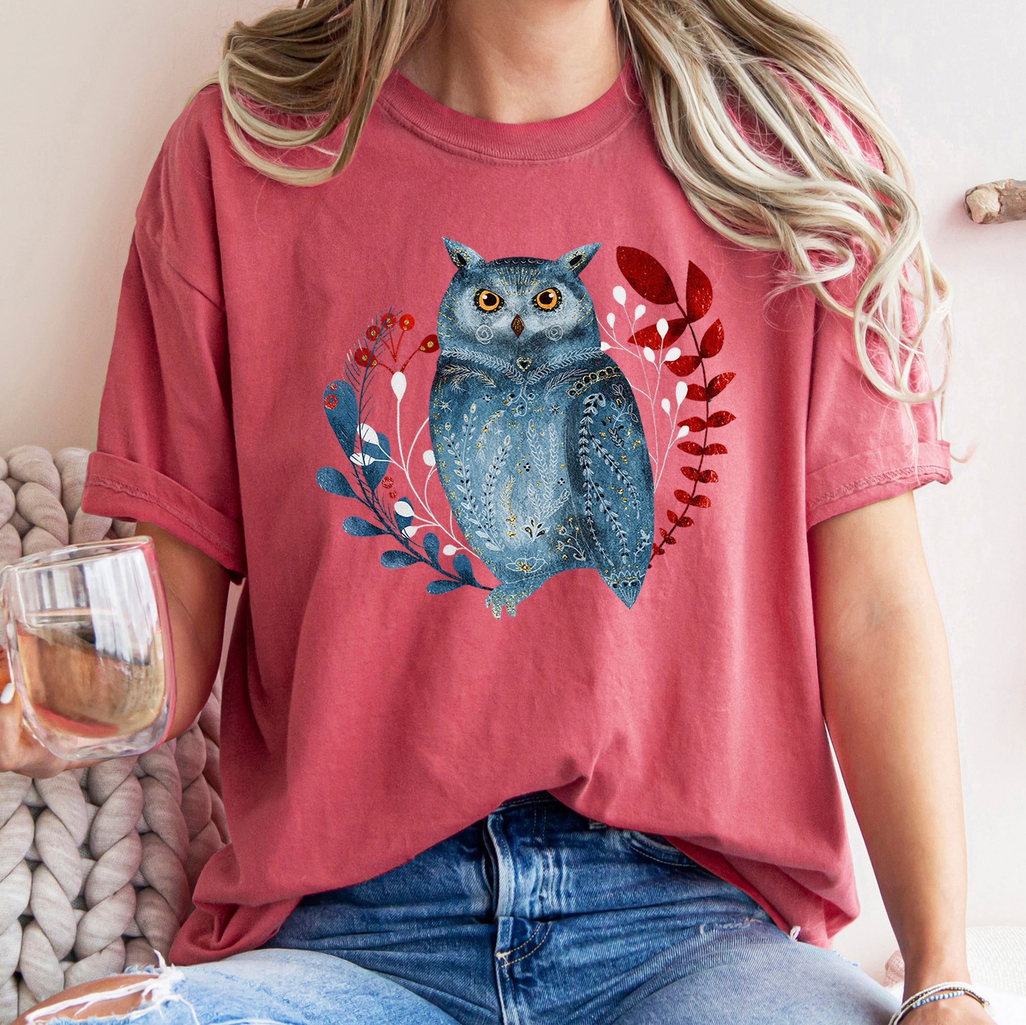 Cozy Owl Energy Tee/Sweatshirt