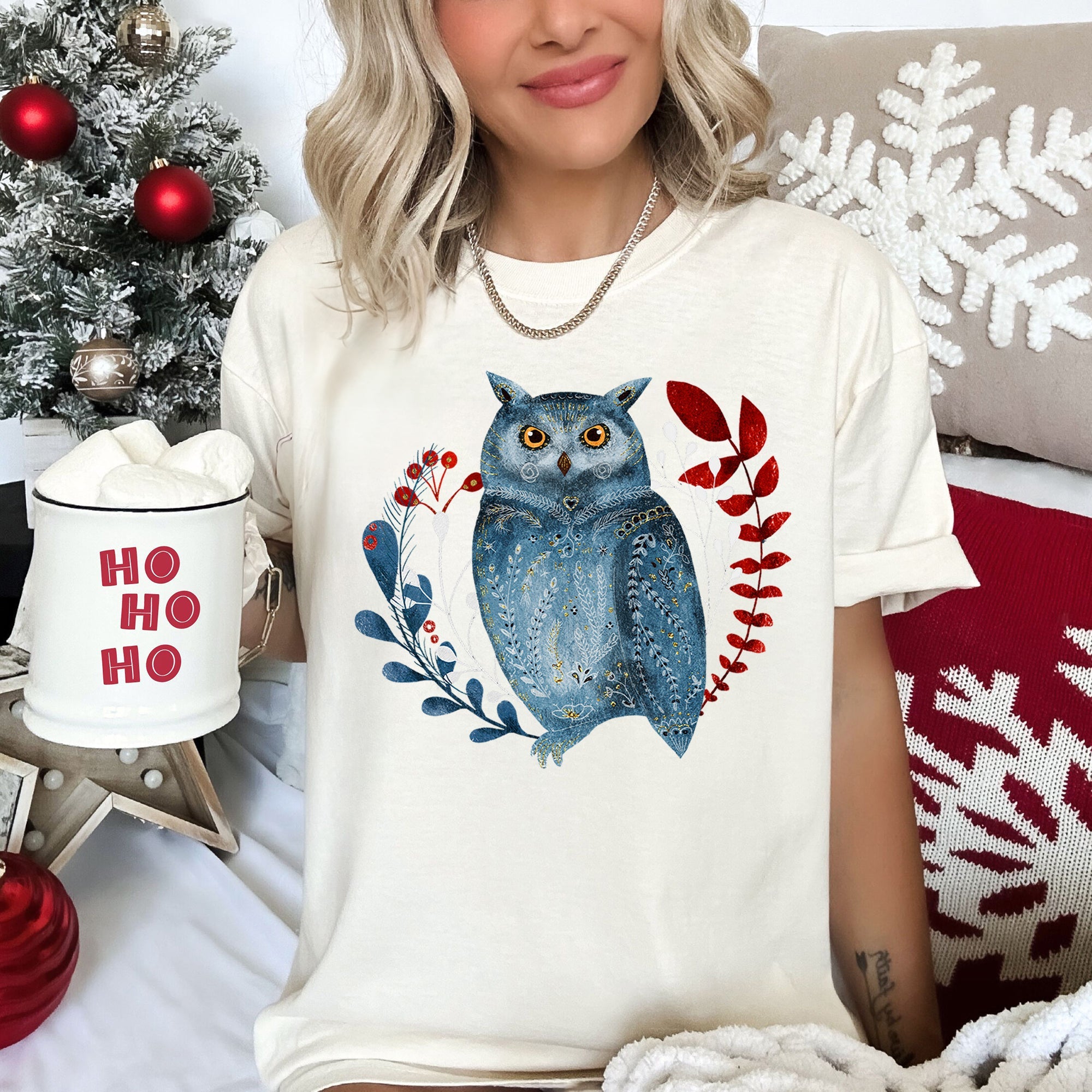 Cozy Owl Energy Tee/Sweatshirt
