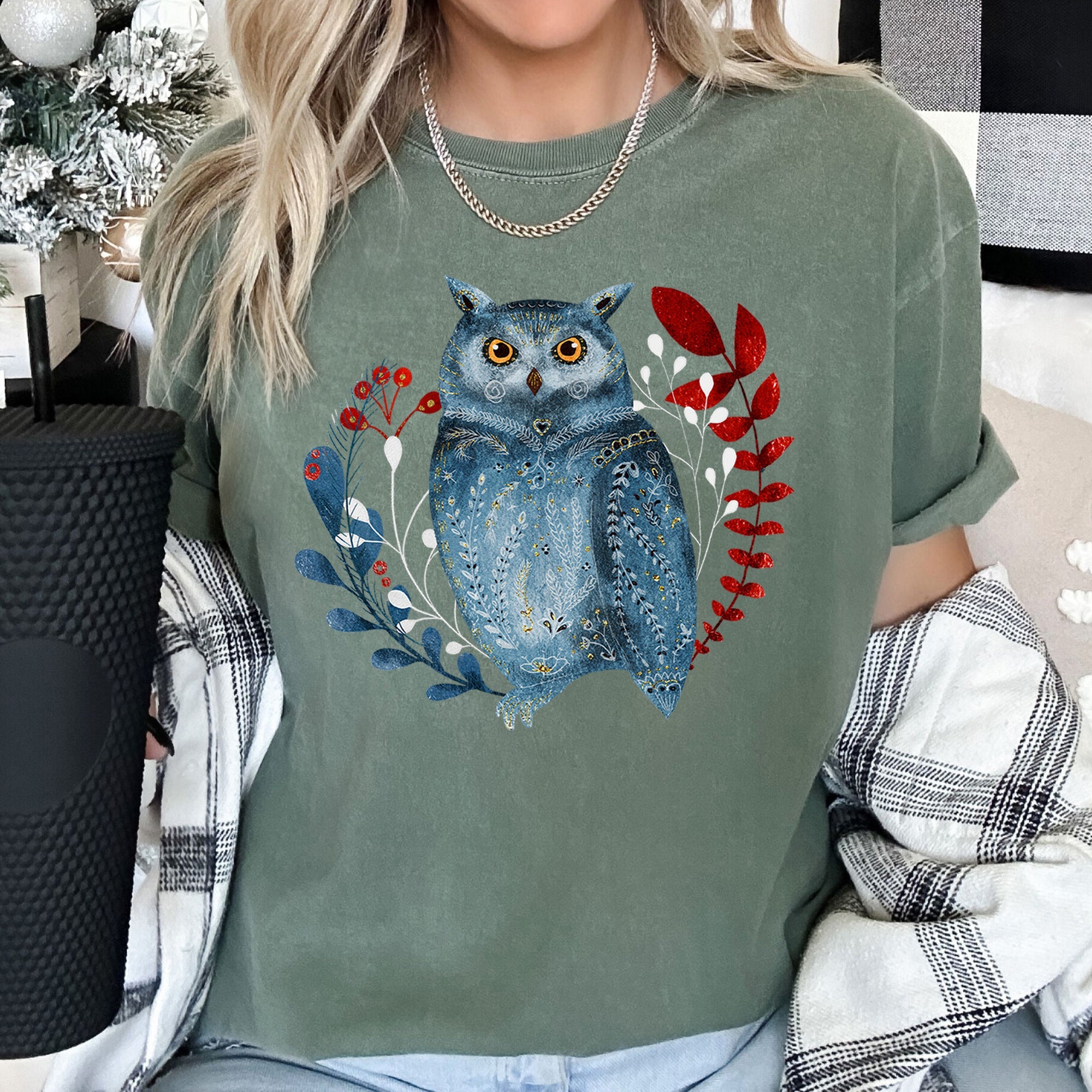 Cozy Owl Energy Tee/Sweatshirt
