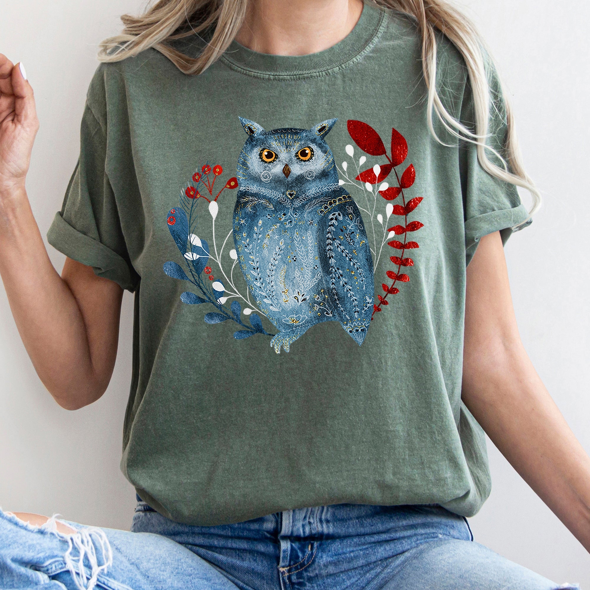 Cozy Owl Energy Tee/Sweatshirt