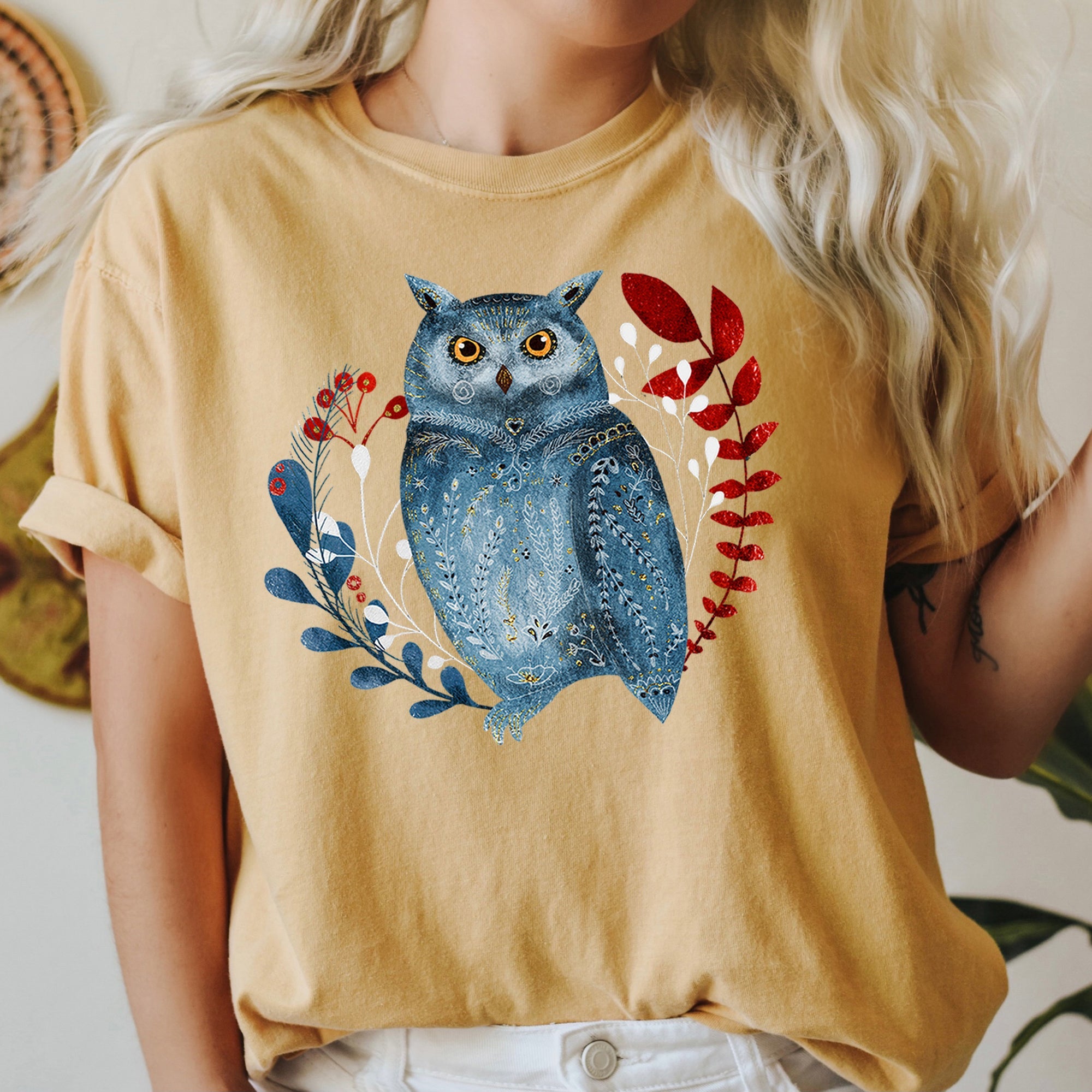 Cozy Owl Energy Tee/Sweatshirt